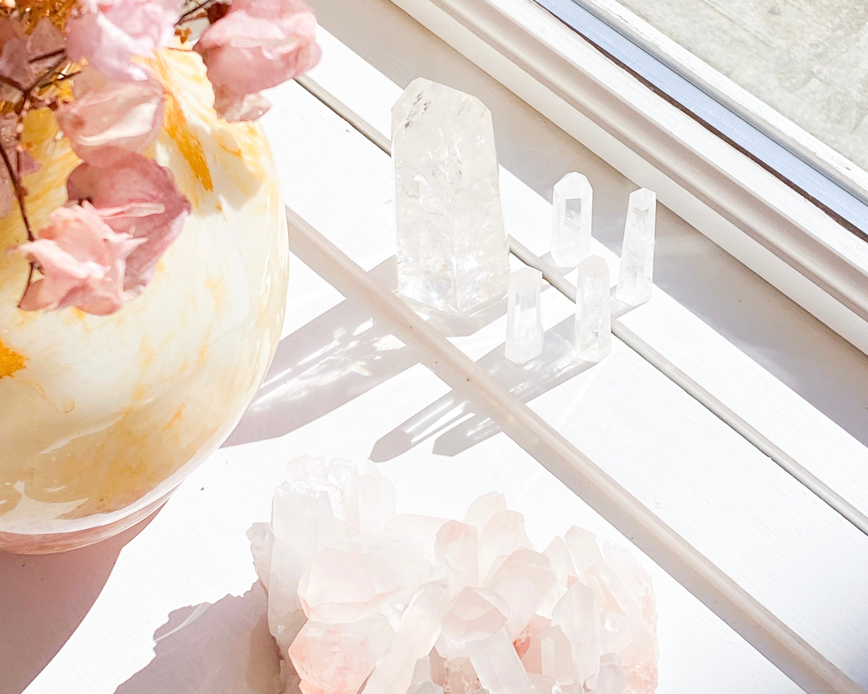 Hvilke krystaller tåler sol?