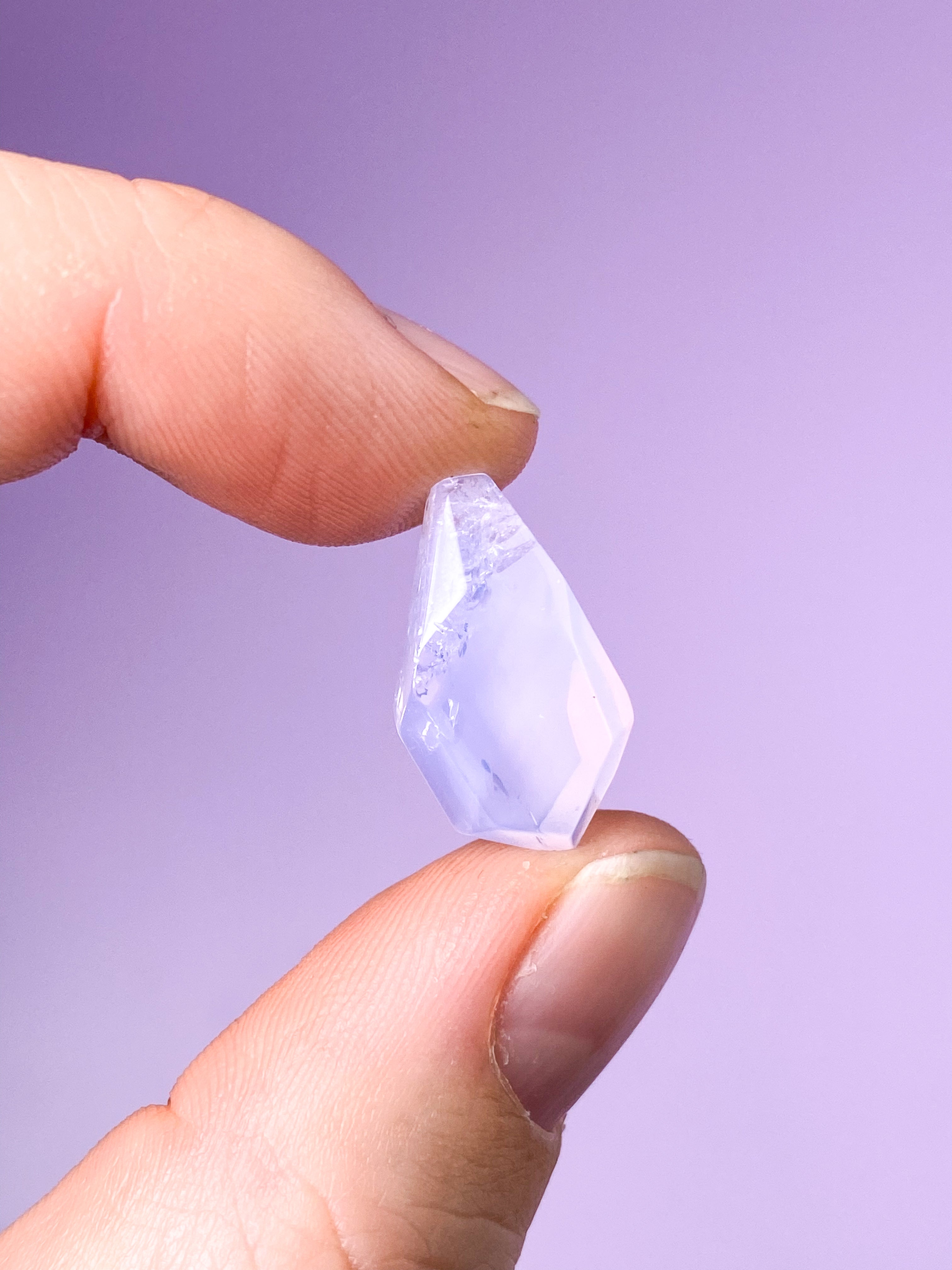 Lavendel Månkvarts Fasett (nr 1)