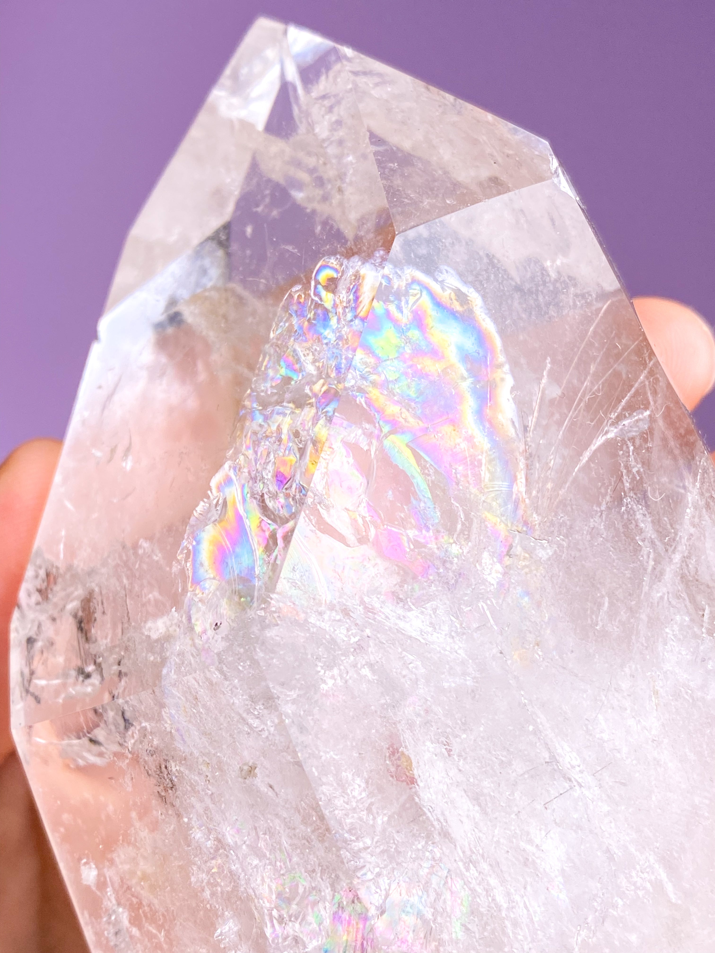 Jättestorn av bergkristall (nr 3) Exklusiv kvalitet