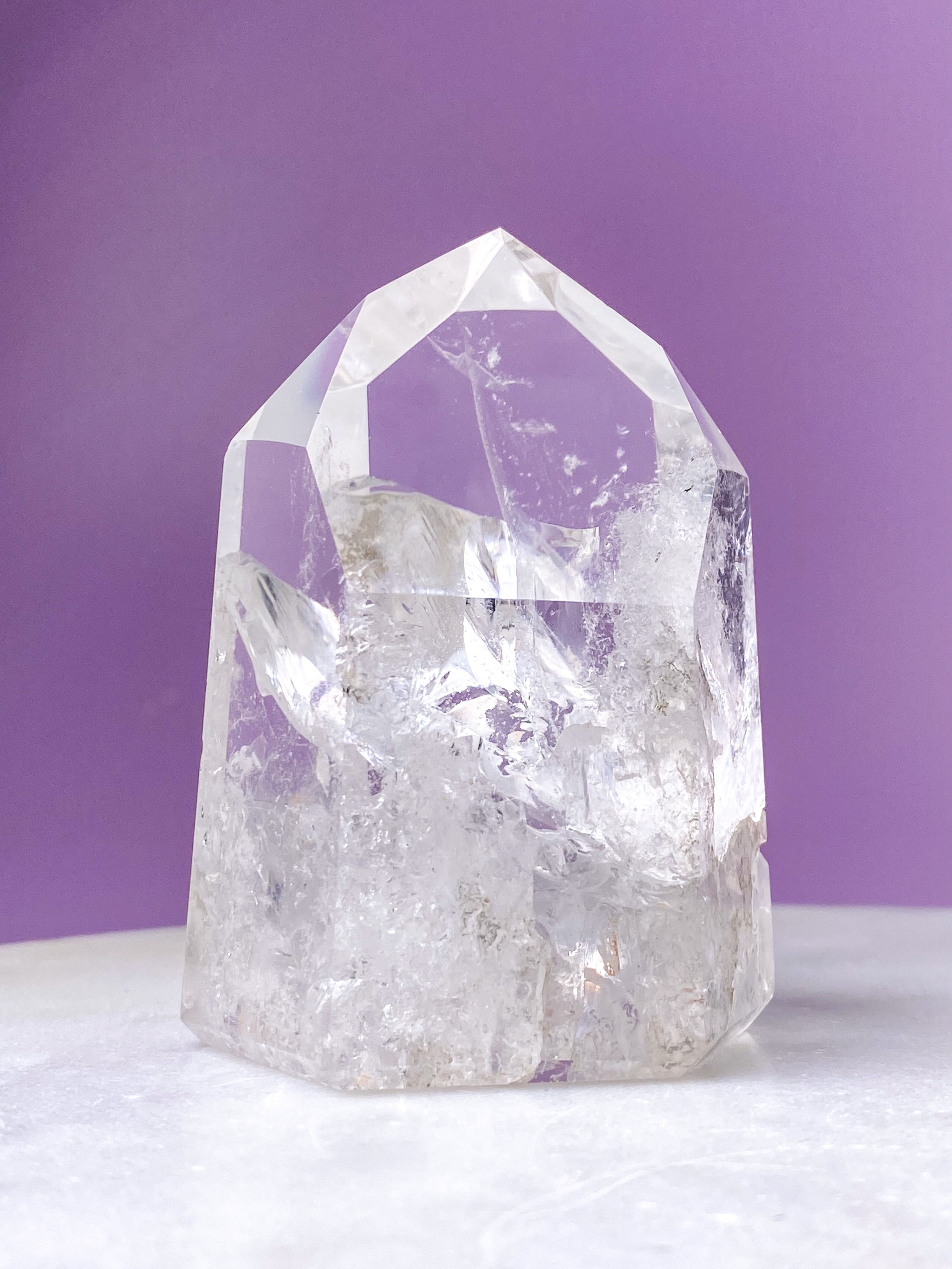 Jättestorn av bergkristall (nr 3) Exklusiv kvalitet