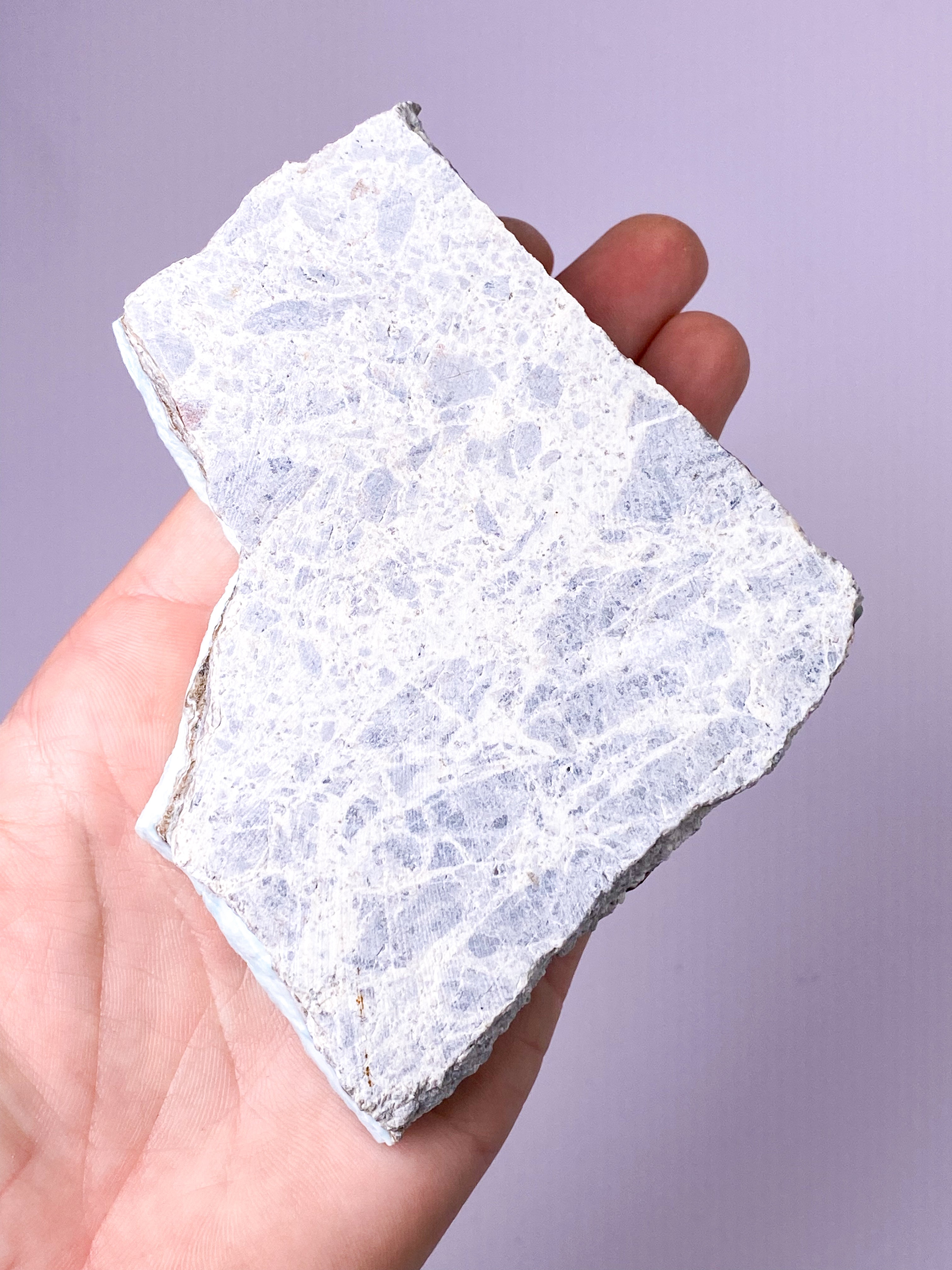 Blå aragonitkluster (nr 5)