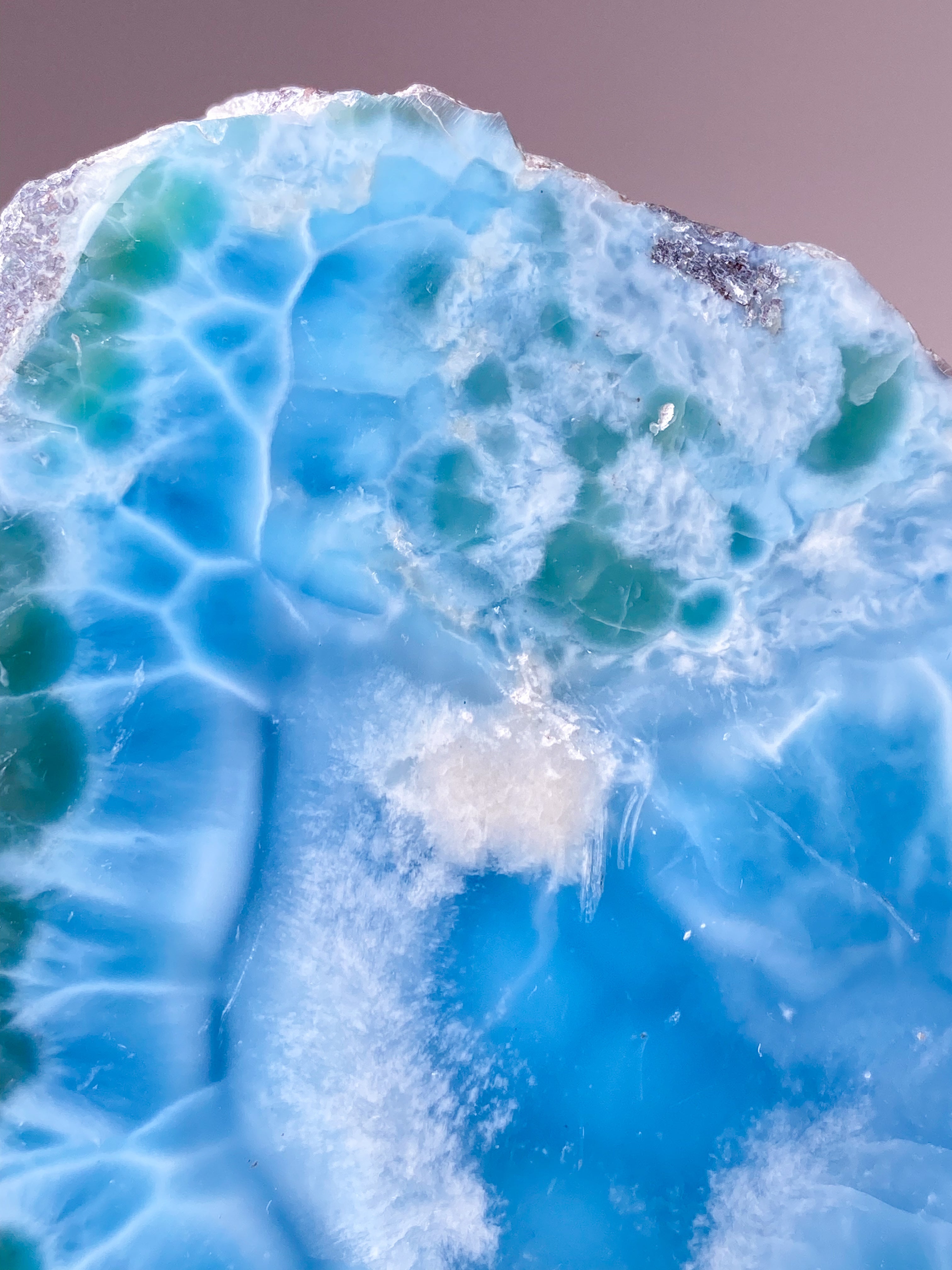 Giant Larimar Raw (nr 8) Exklusiv kvalitet