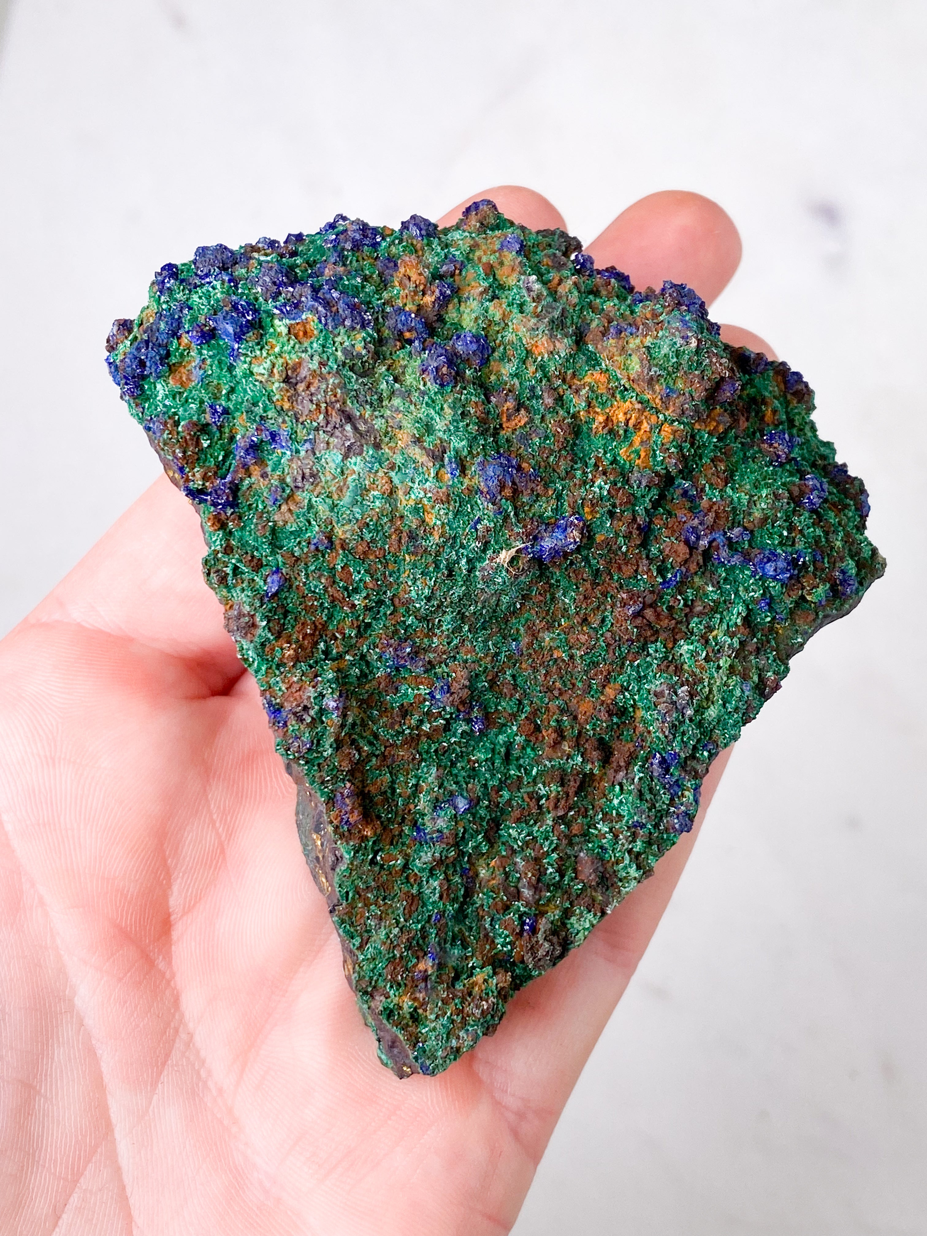 Azurit och malakit rå (nr 16)