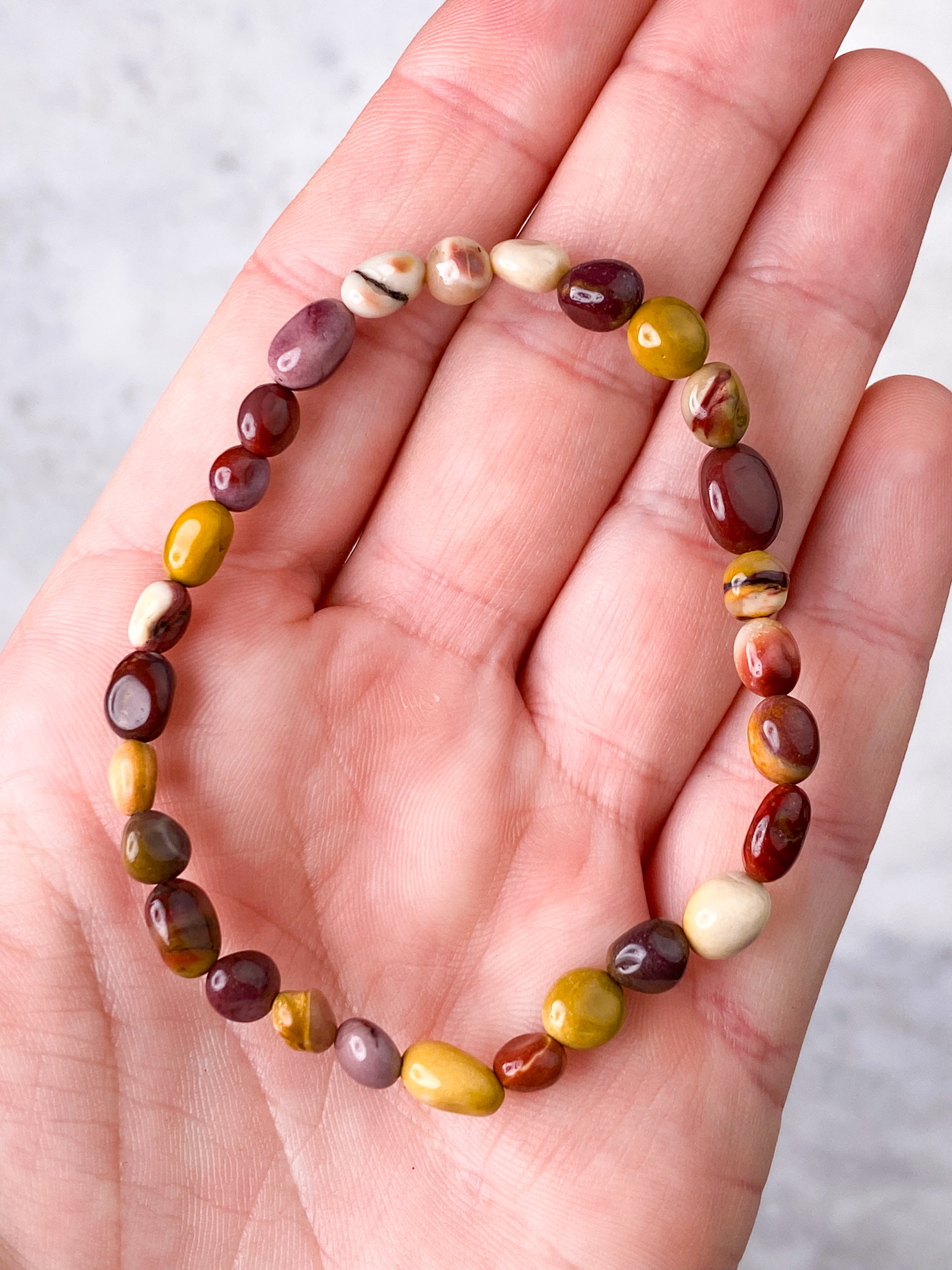 Mookaite Nugget Armband