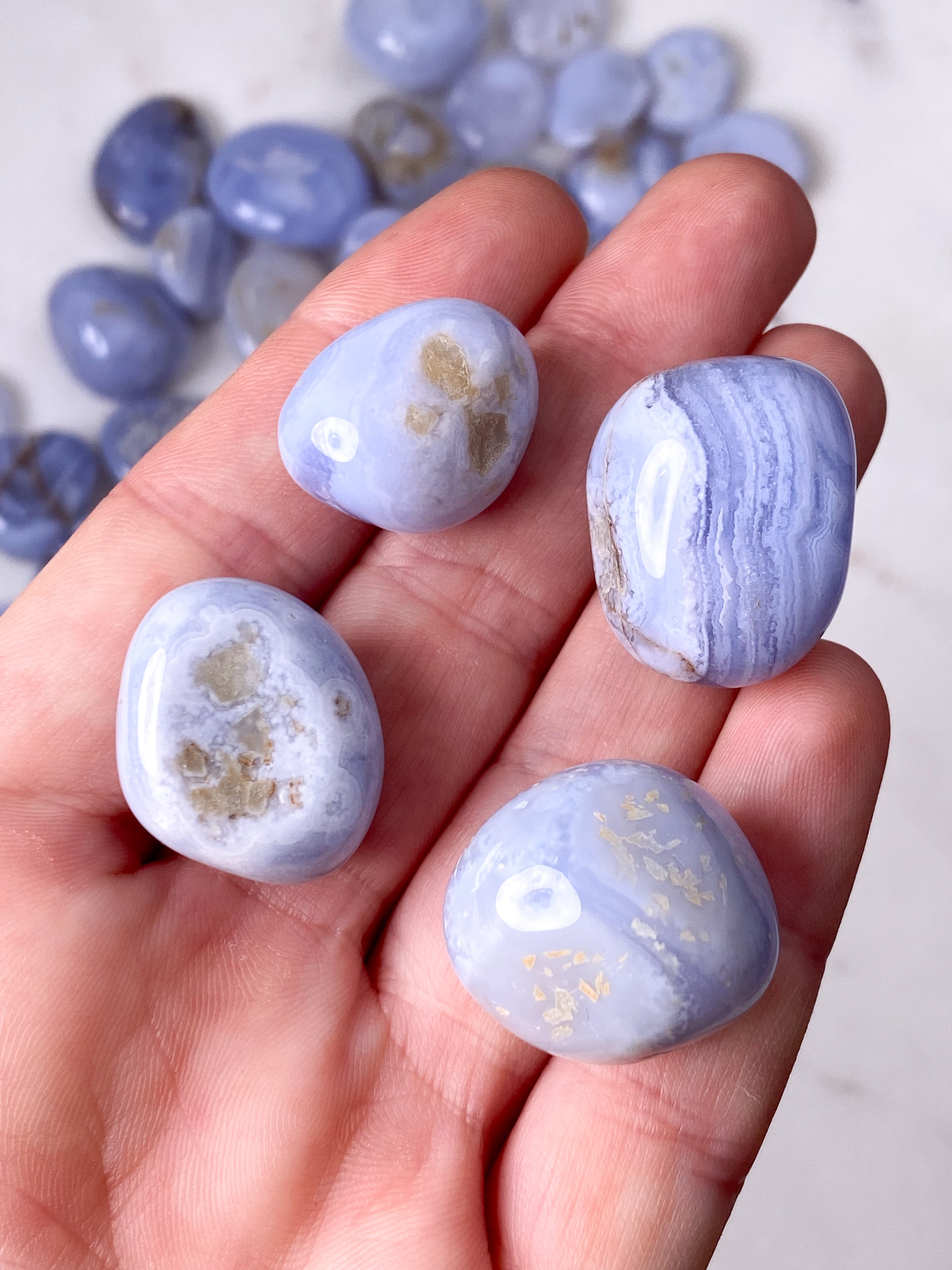 Outlet - Blond Agat Polerad