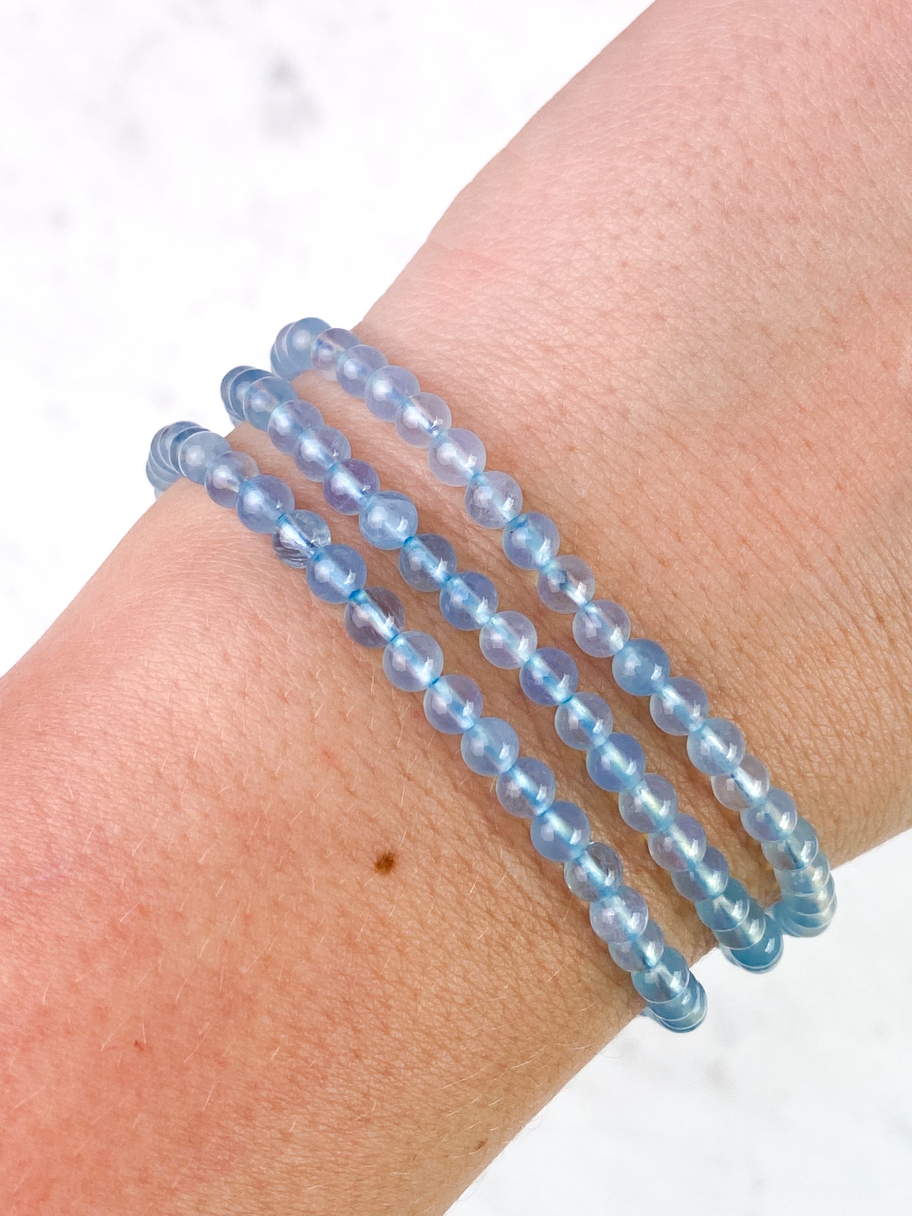 Akvamarin armband