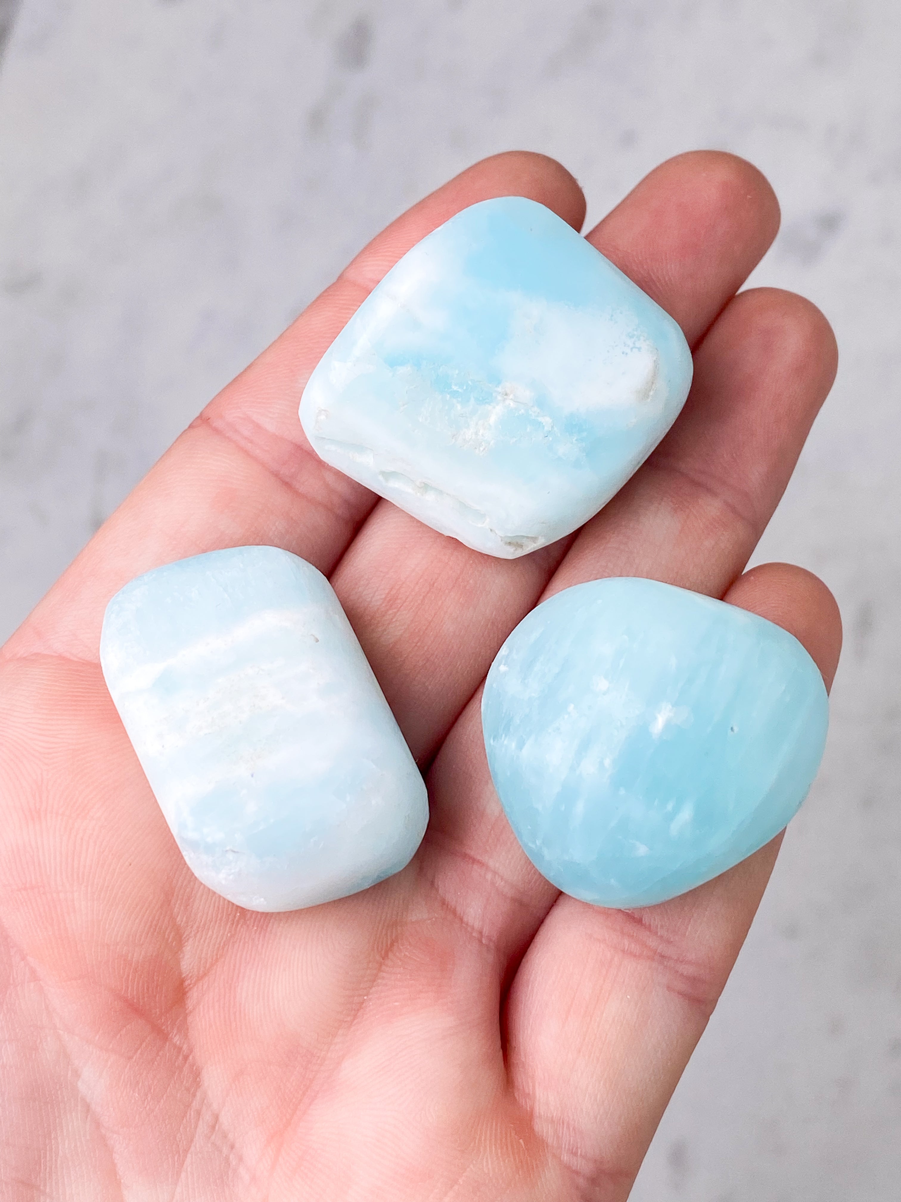 Caribbean Calcite Pocket Stone