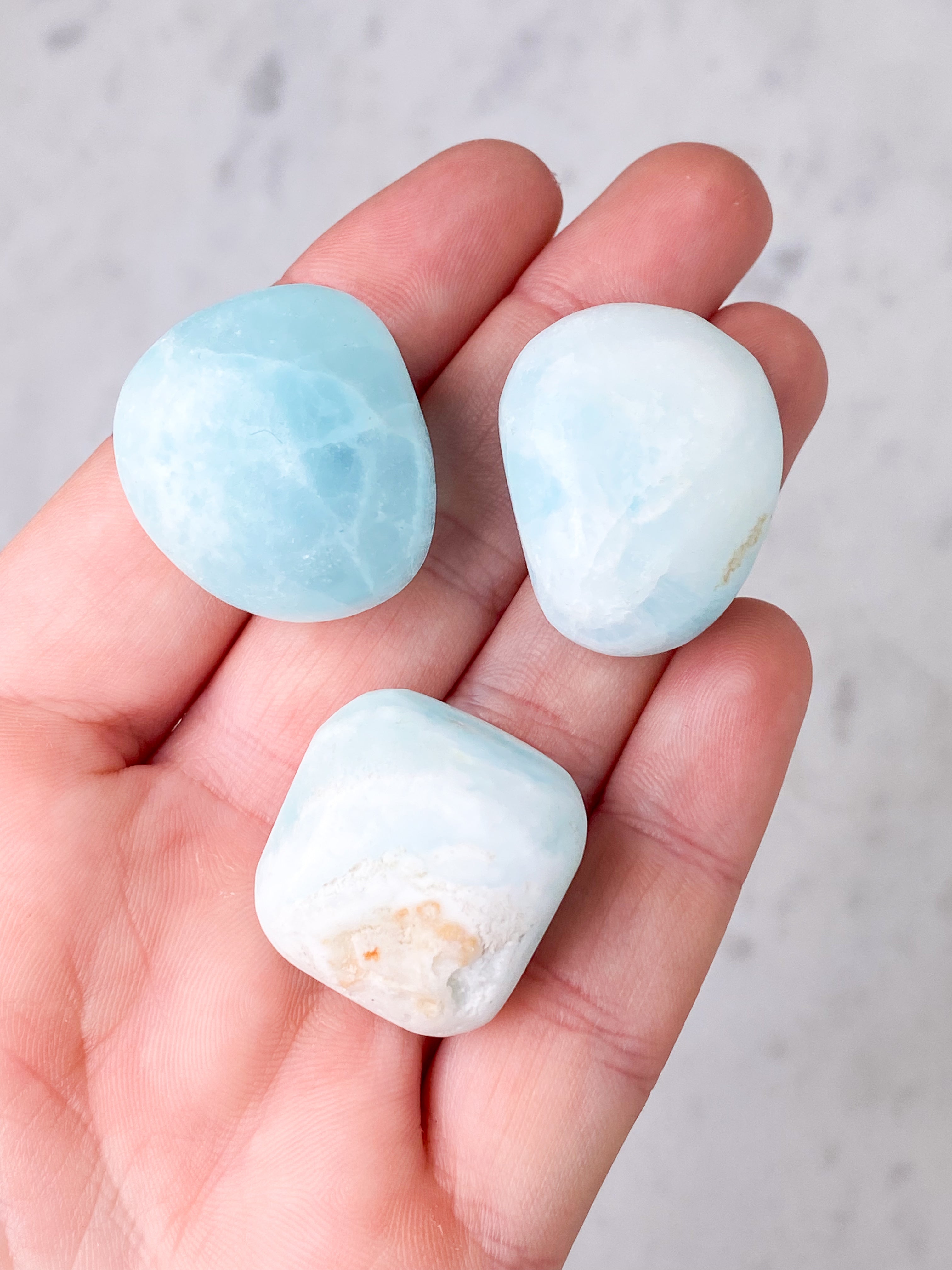 Caribbean Calcite Pocket Stone