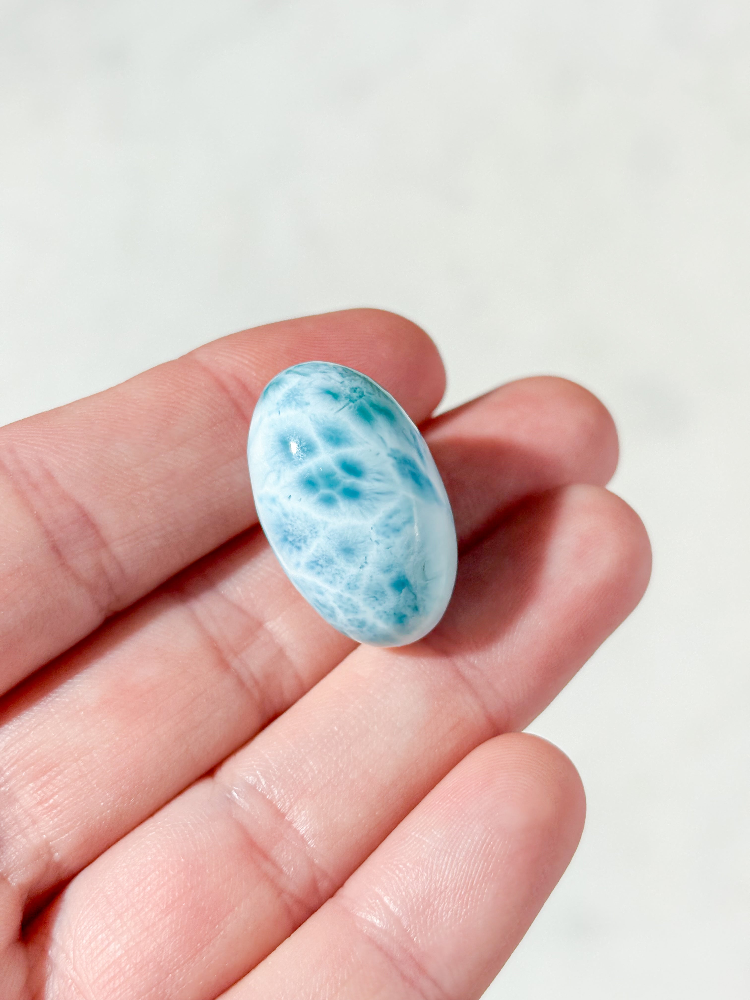 Larimar polerad (Nr. 31) Exklusiv kvalitet