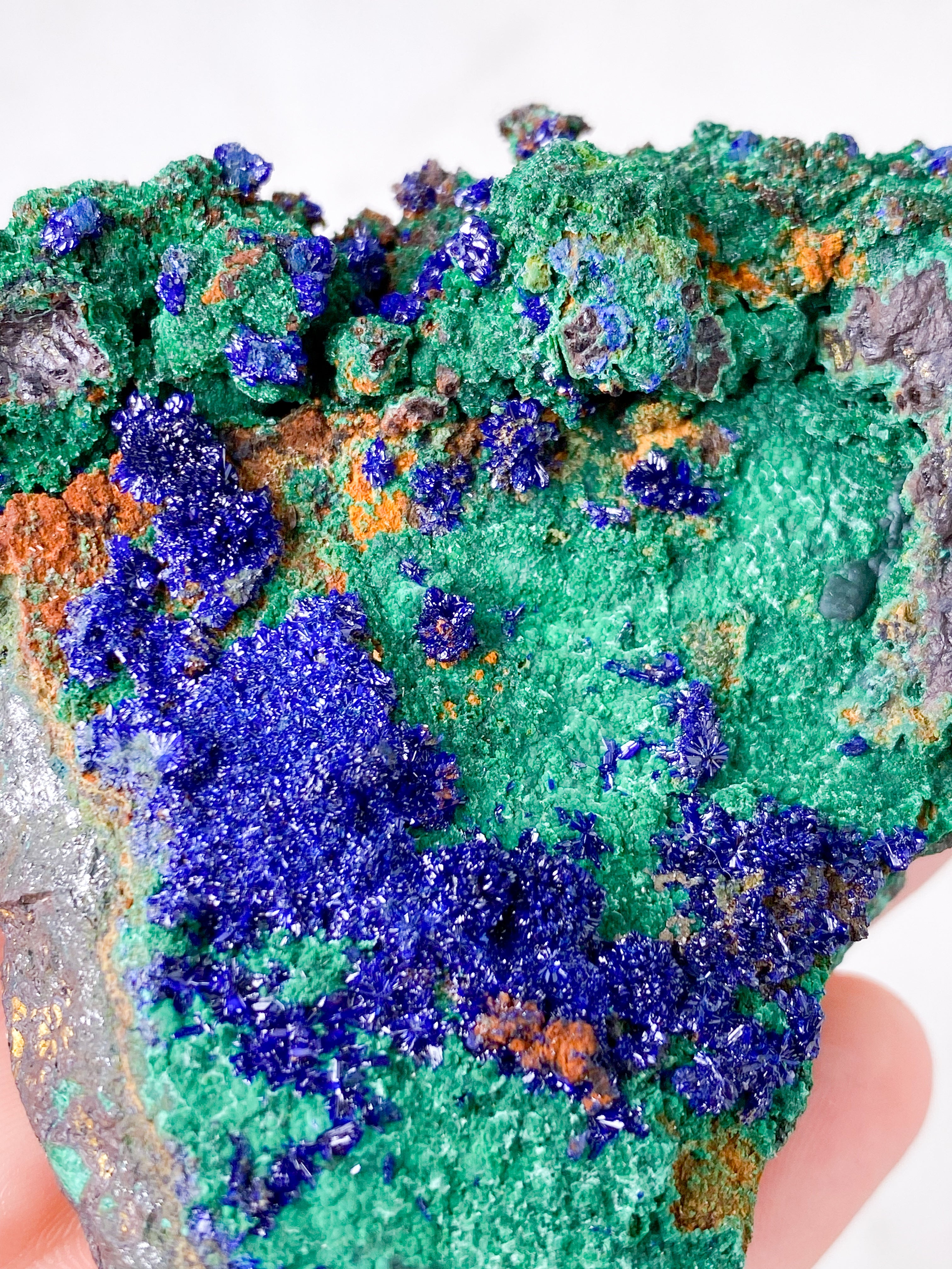 Azurit och malakit rå (nr 16)