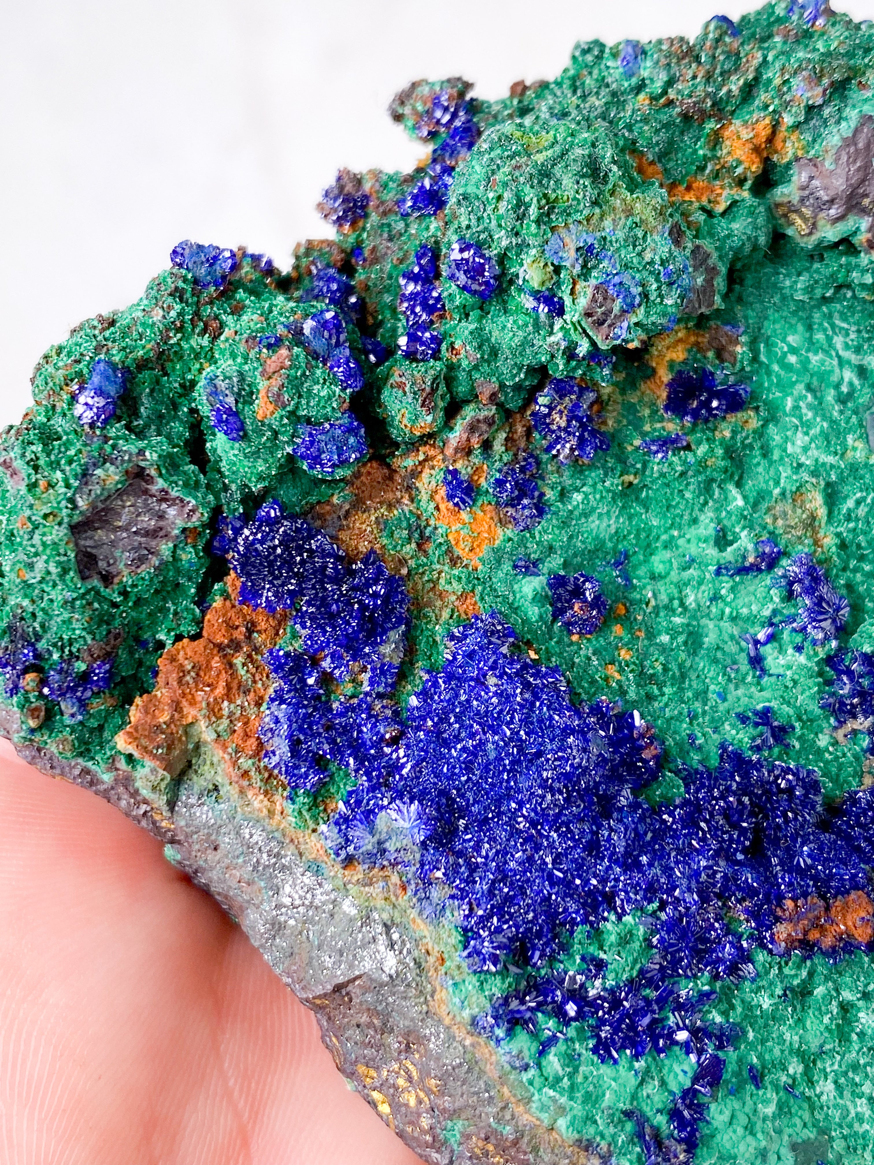 Azurit och malakit rå (nr 16)