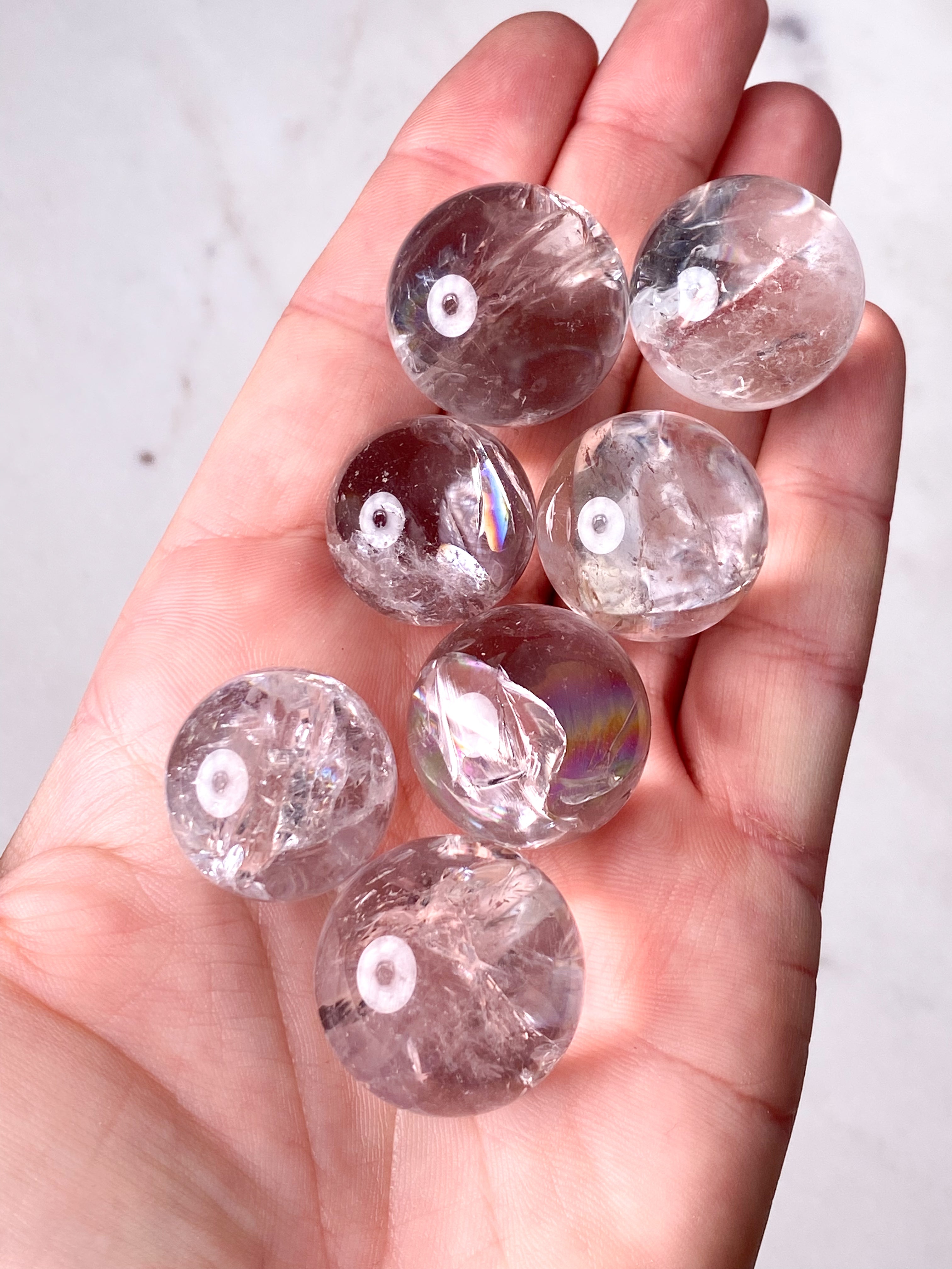 OUTLET - Regnbågsametistkula