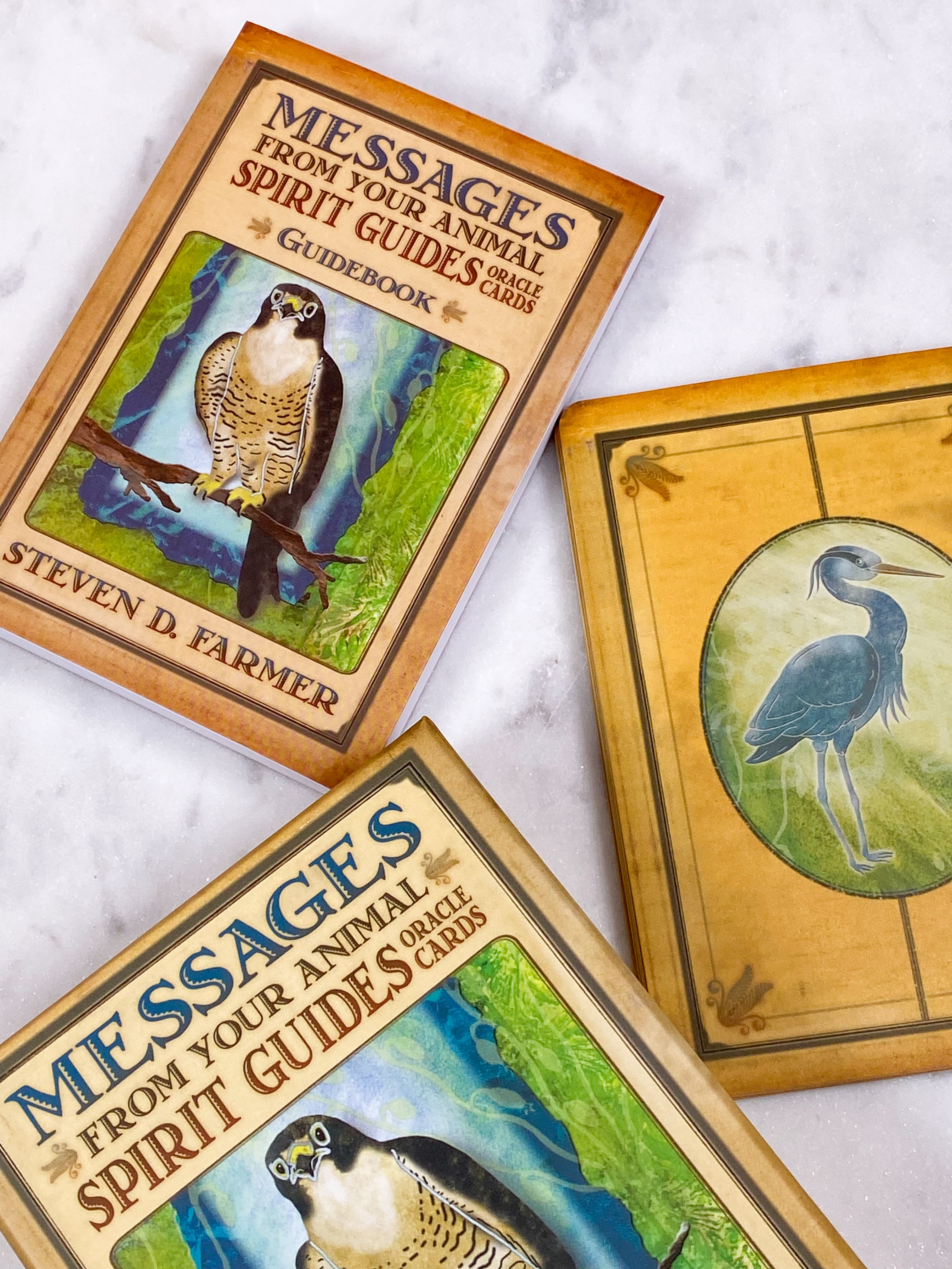 Messages from Your Animal Spirit Guides Oracle "Orakelkort" af Steven D. Farmer