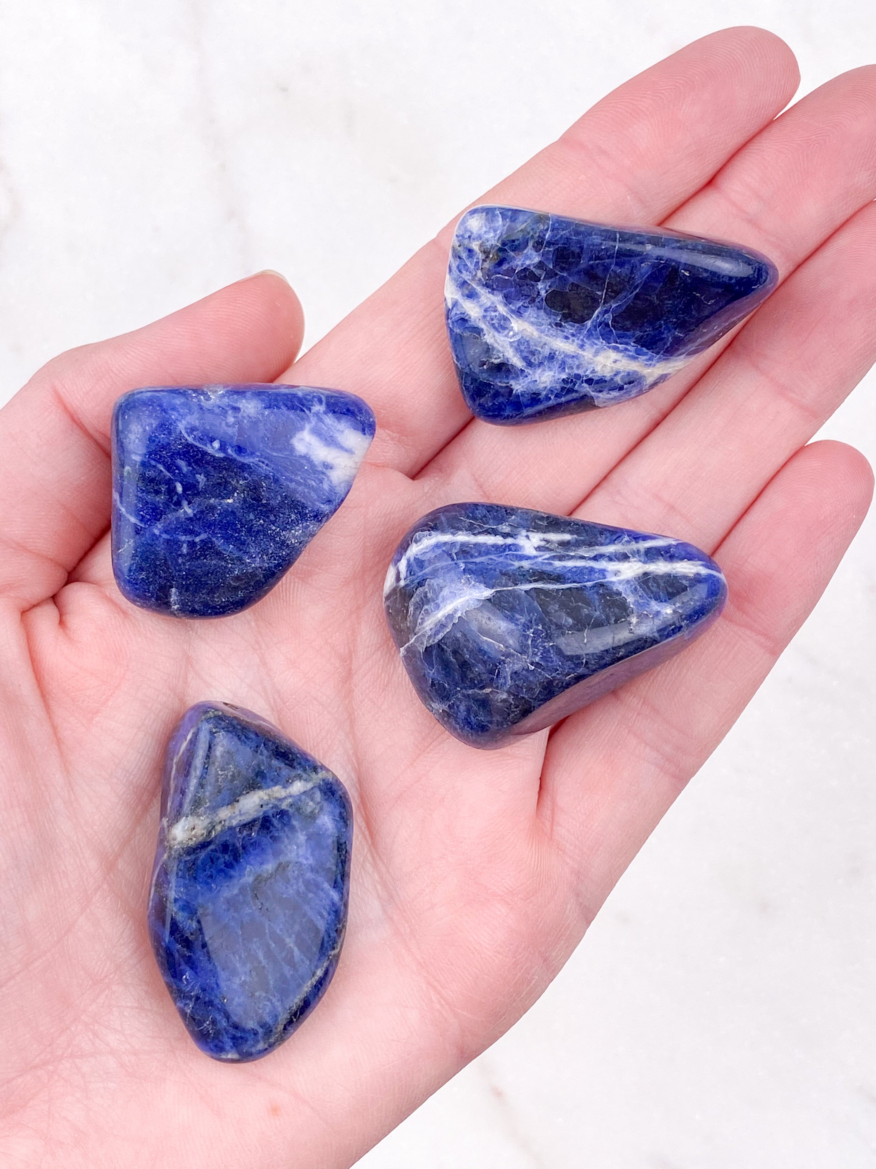 Sodalite polerad