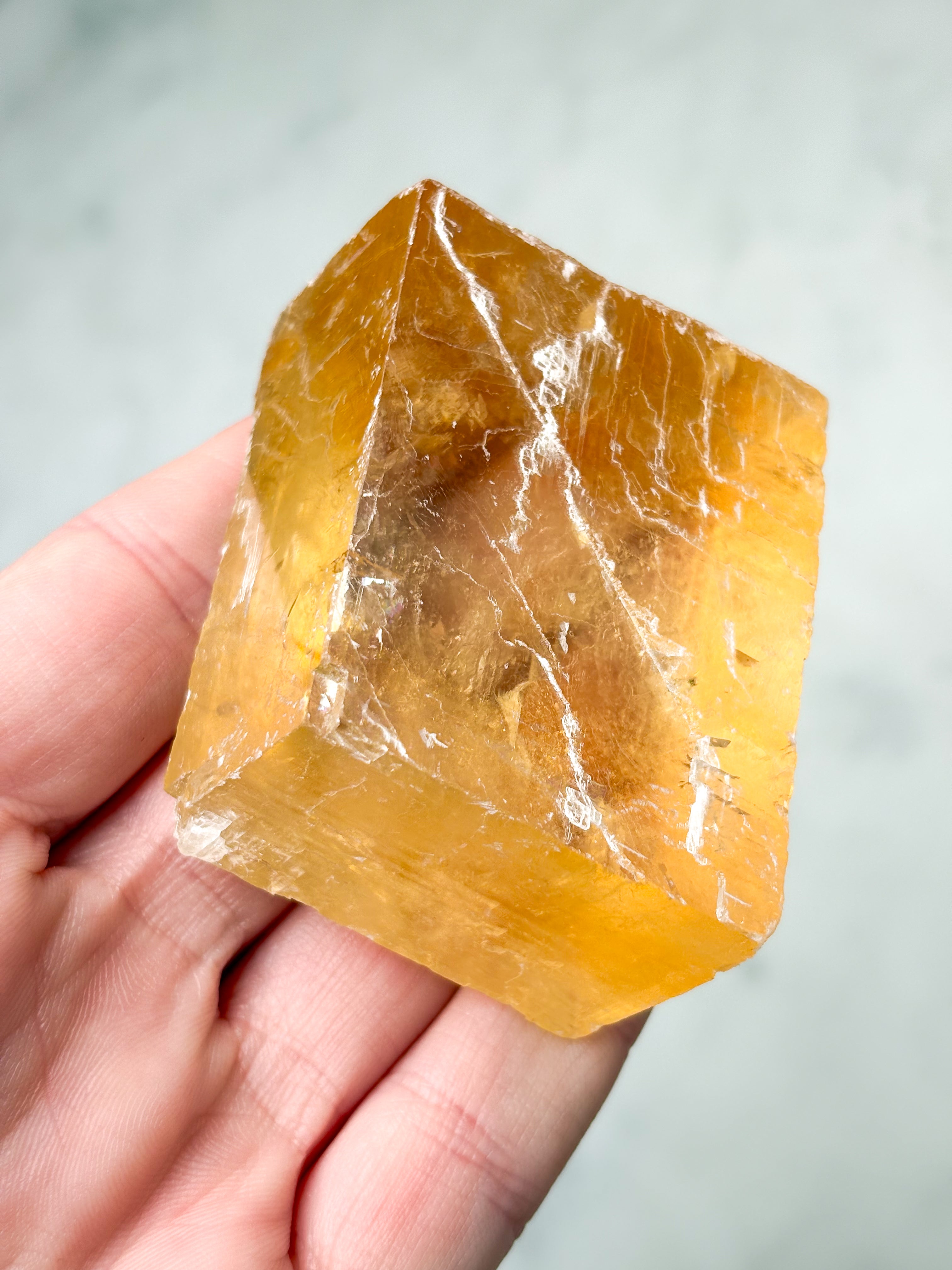 Optisk honungskalkcit rå (nr 5)