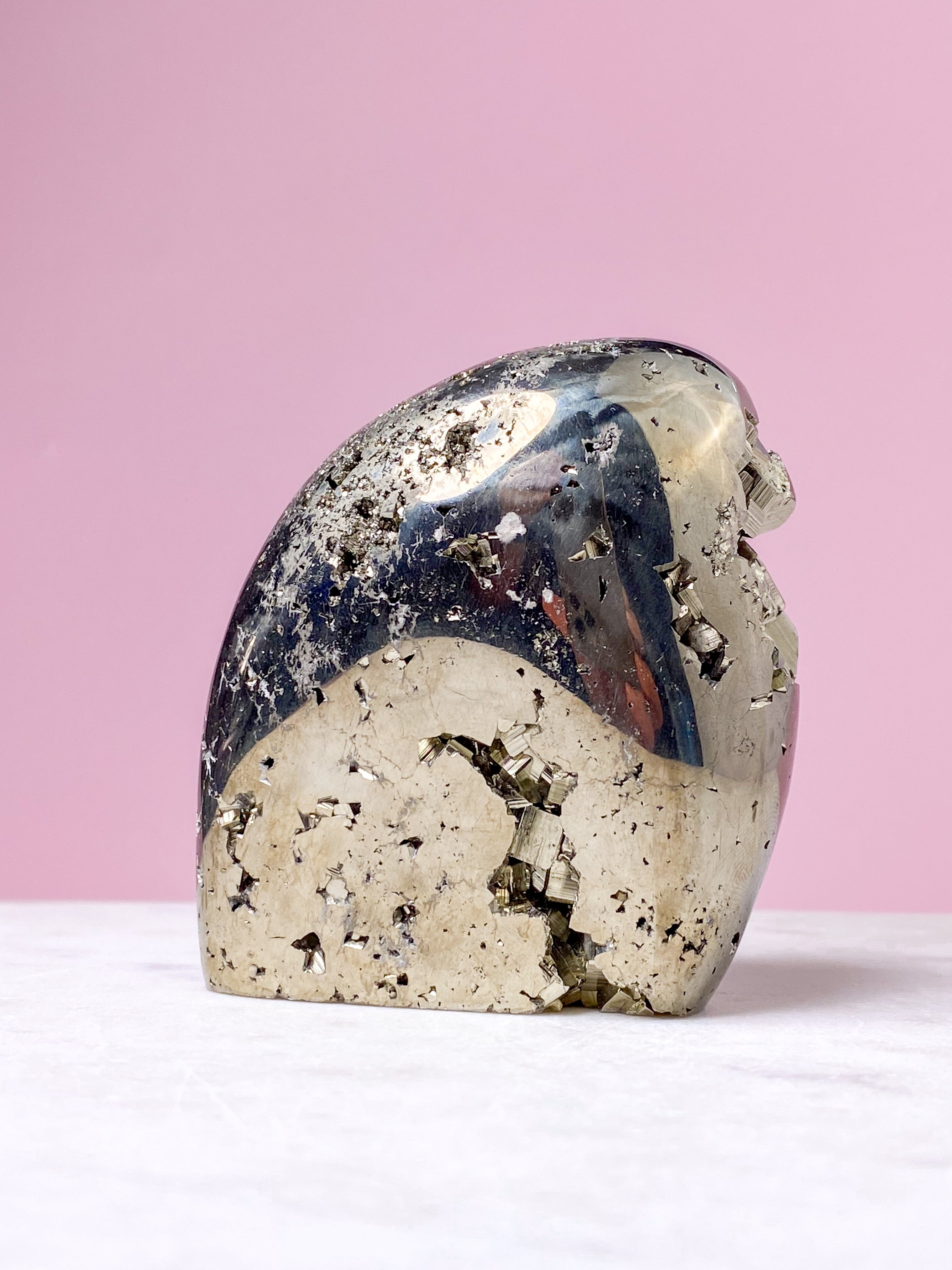 Druzy Pyrit Freeform (Nr. 1)