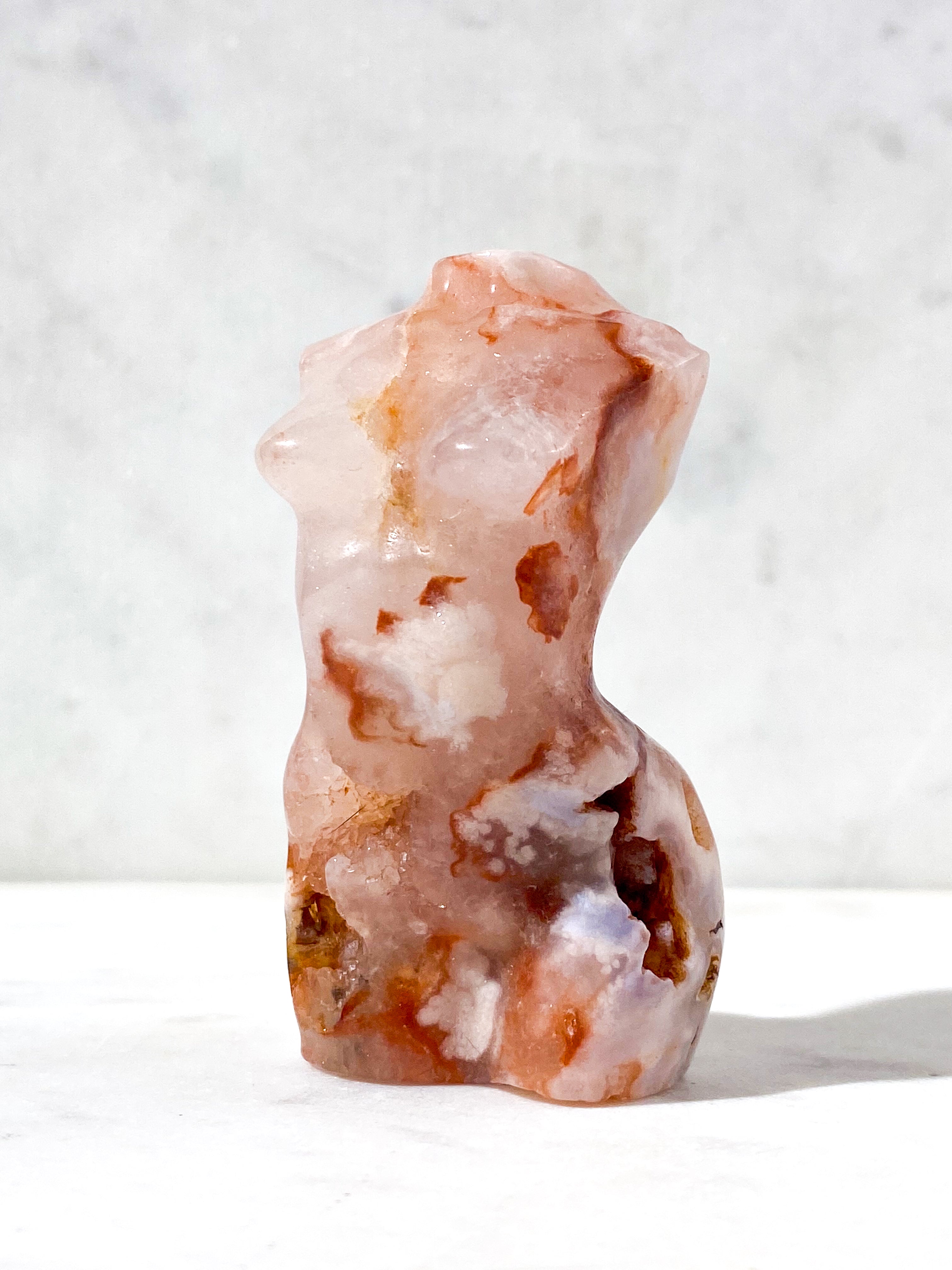 Blomster Agat Torso (Nr. 3)