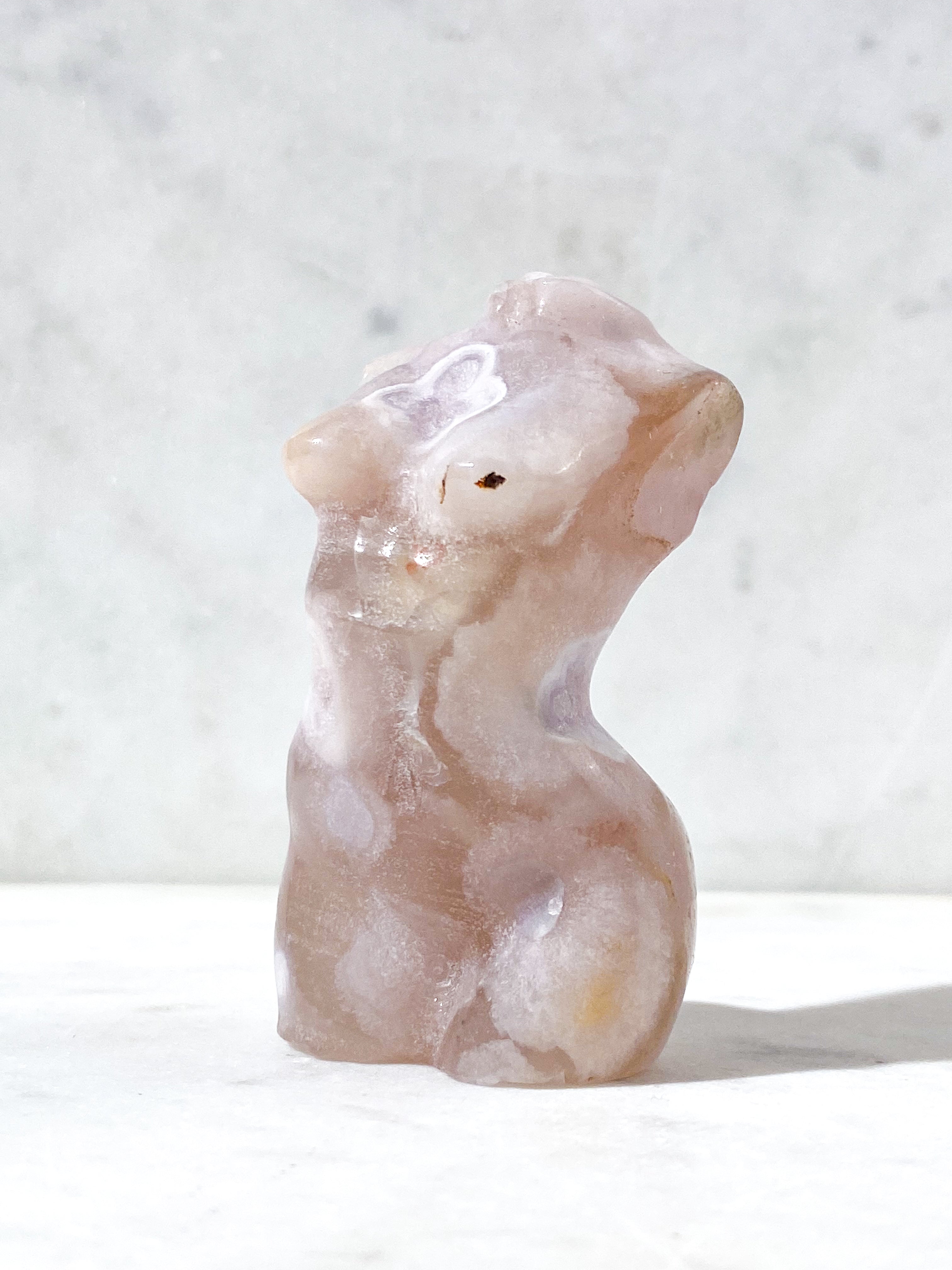 Blomster Agat Torso (Nr. 4)