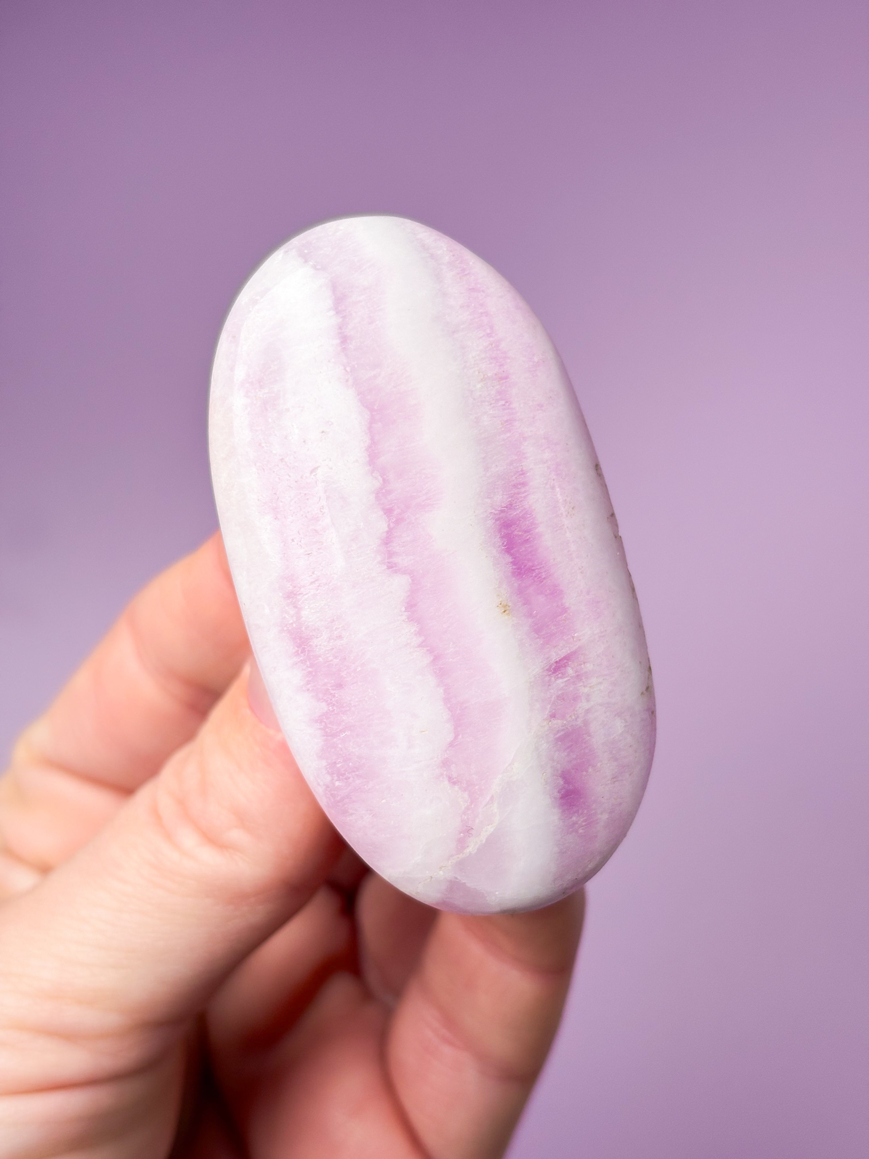 Rosa aragonitpalmsten (nr 8)