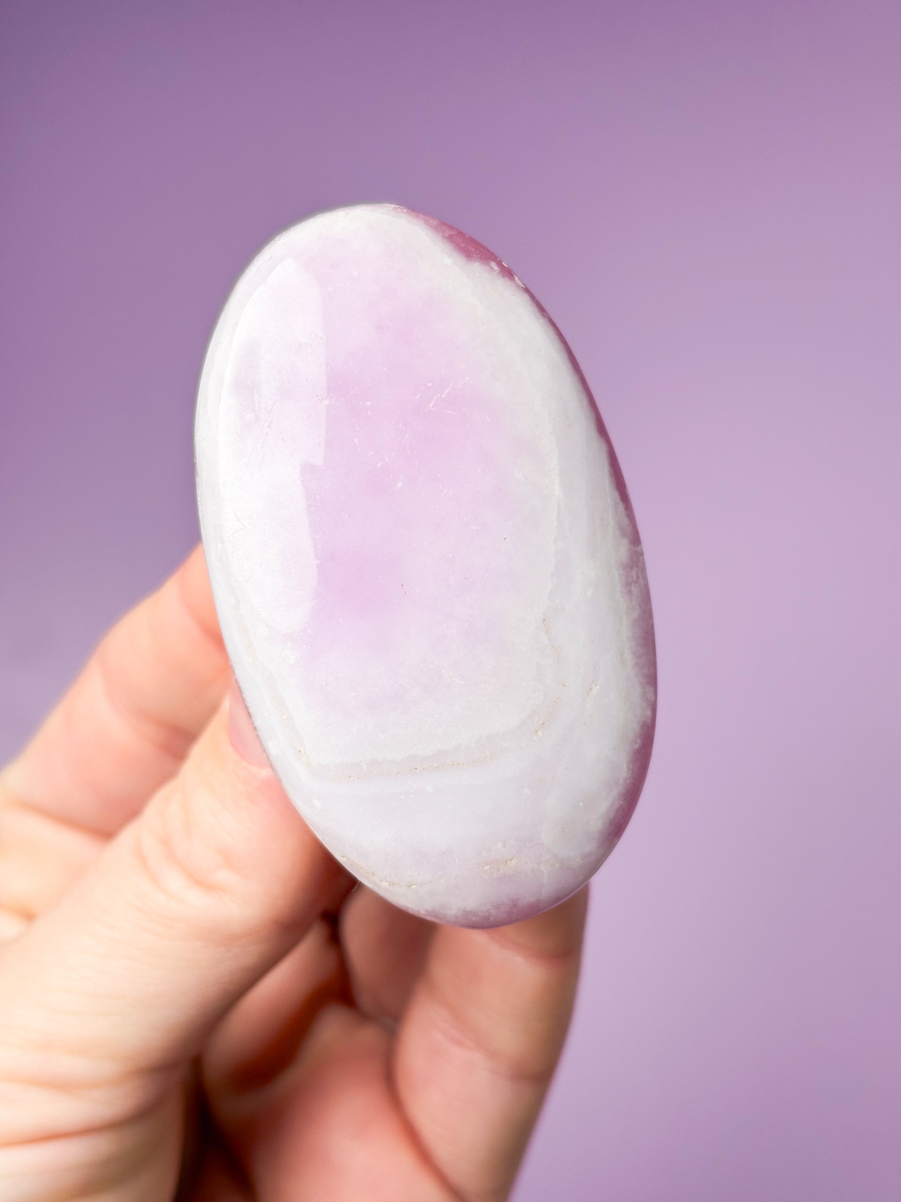 Rosa aragonitpalmsten (nr 14)