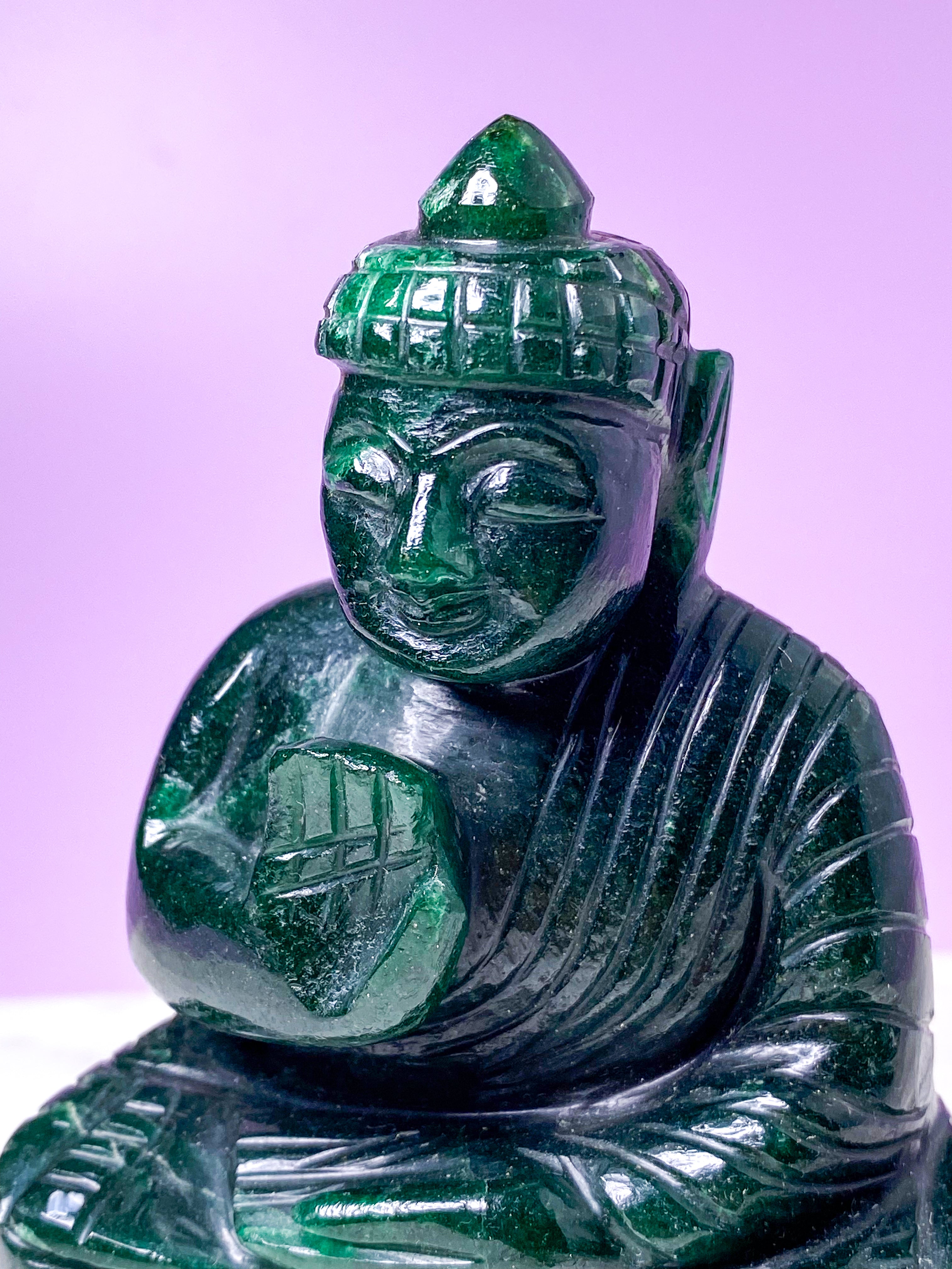 Grøn Aventurin Buddha (Nr. 1)