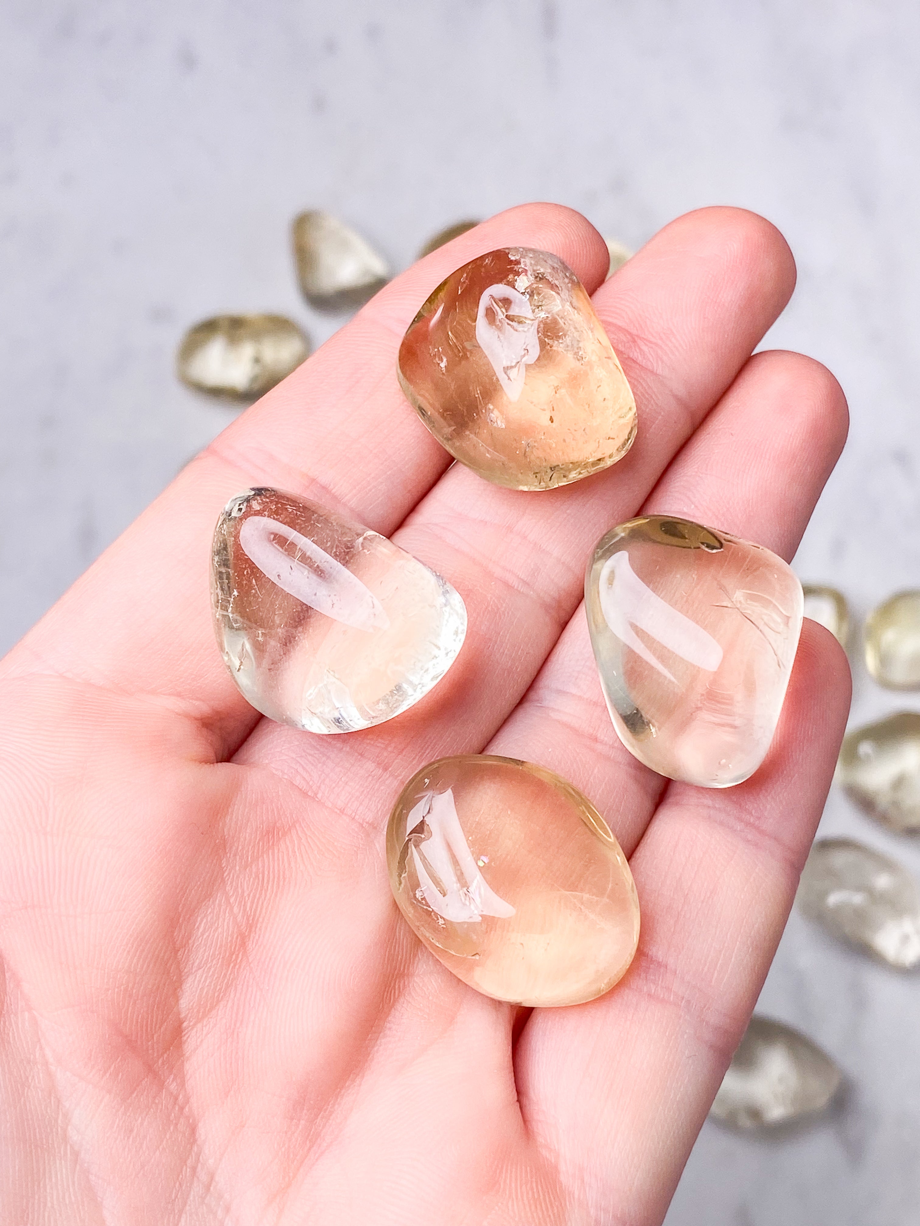 Citrine Pocket Stone (Real)