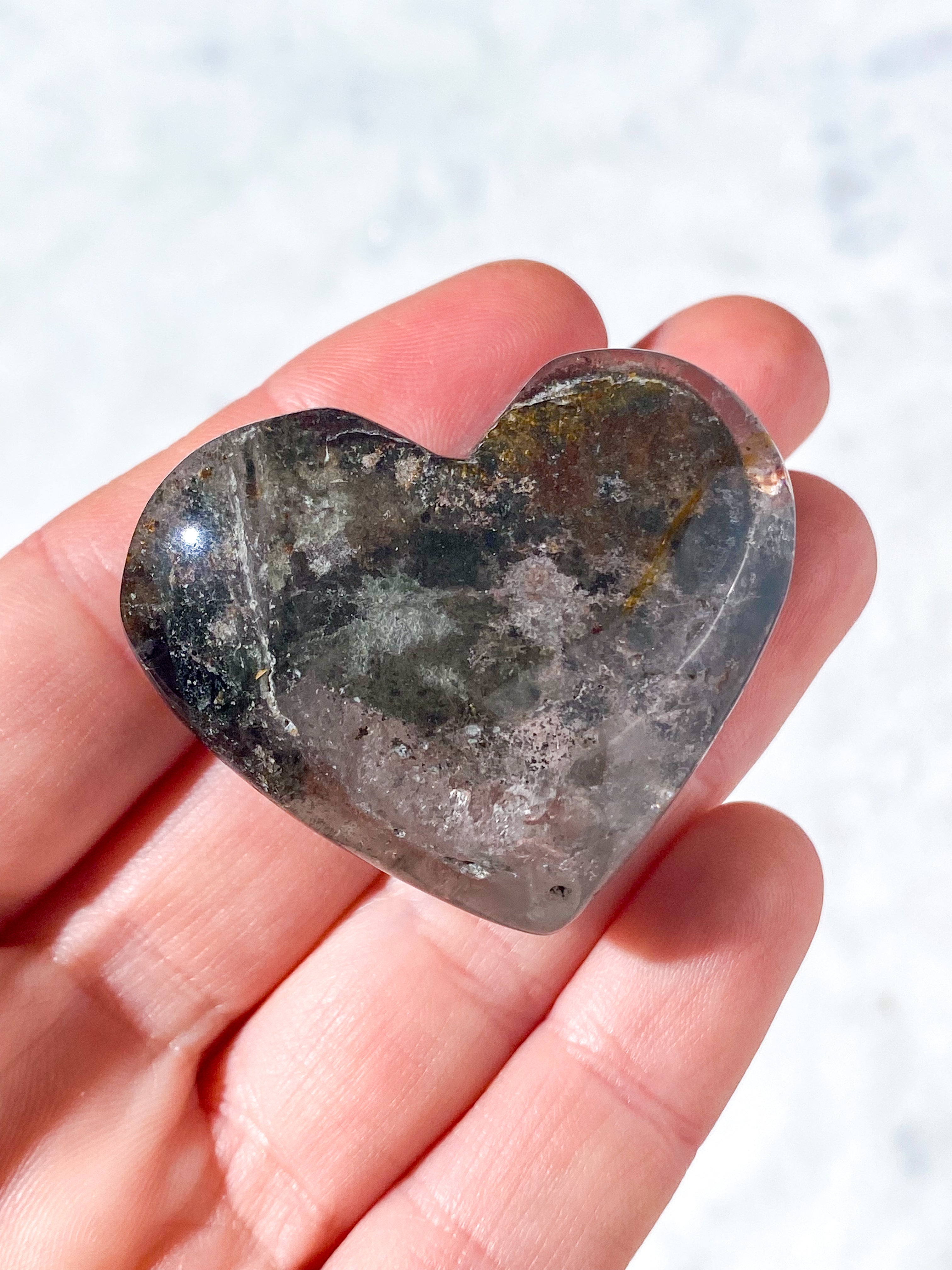 Garden Quartz Hjerte (Nr. 3)