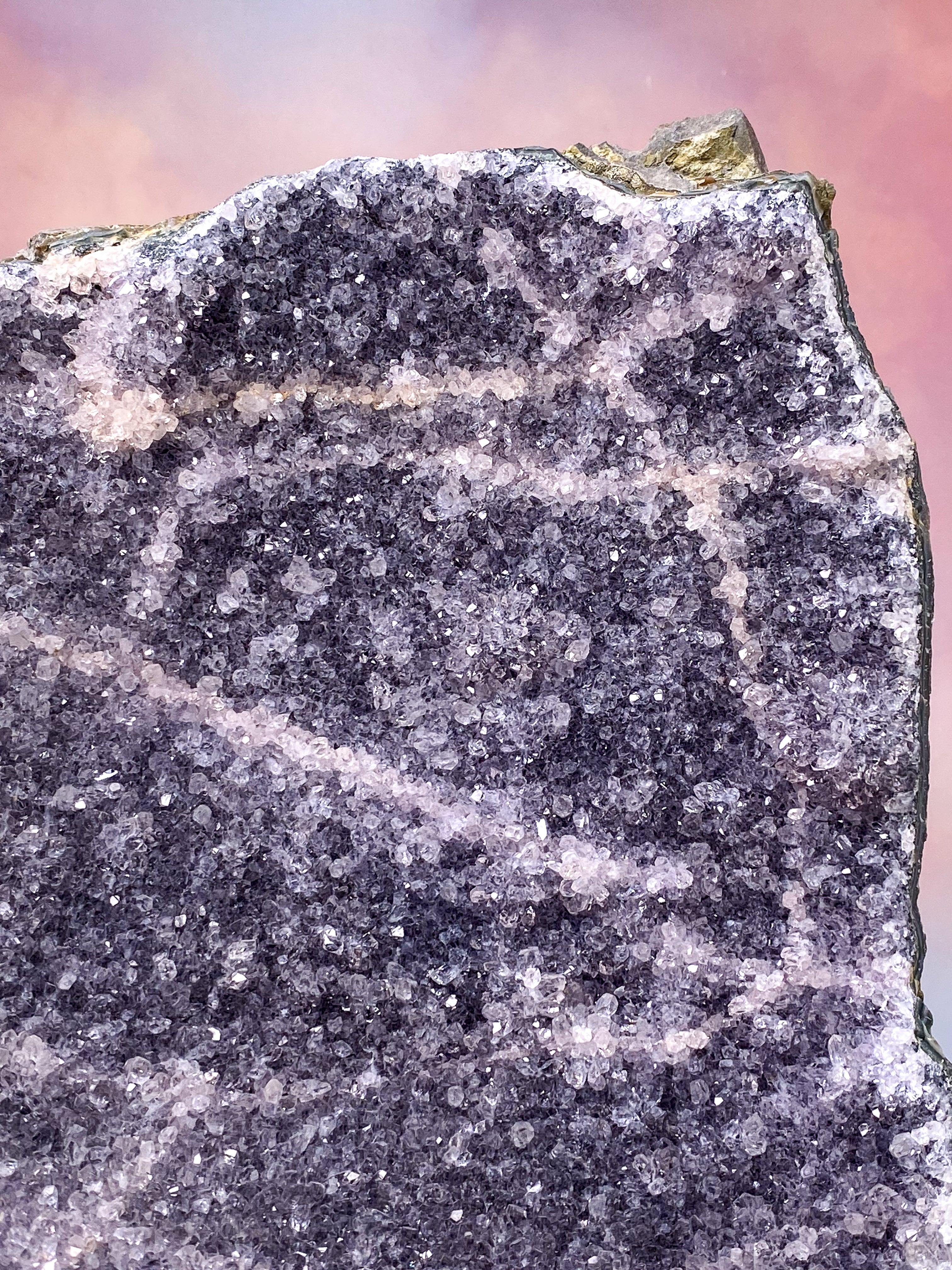 Jätte stående ametistkluster (nr 1)