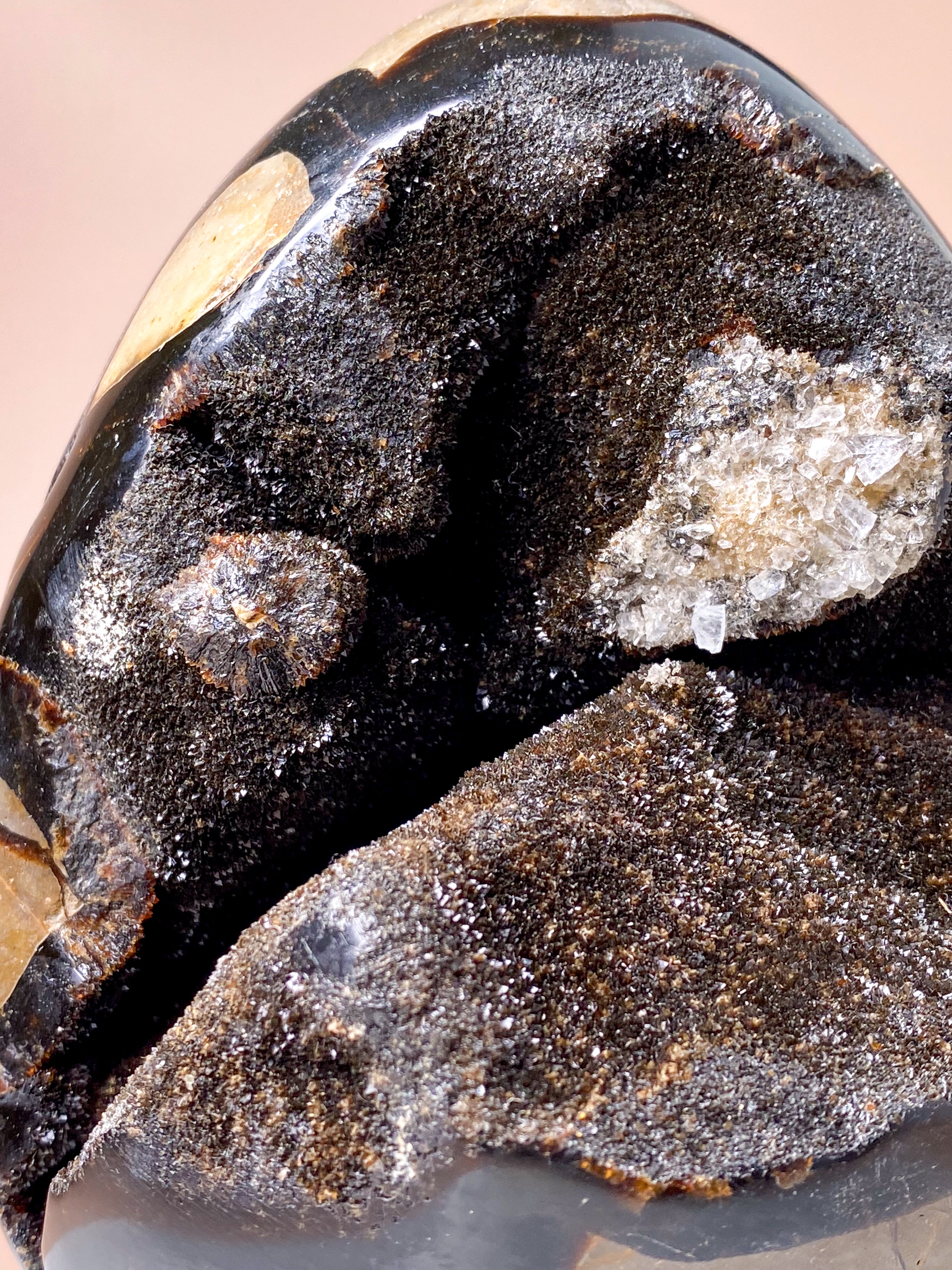 Druzy Septarie æg (Nr. 7)