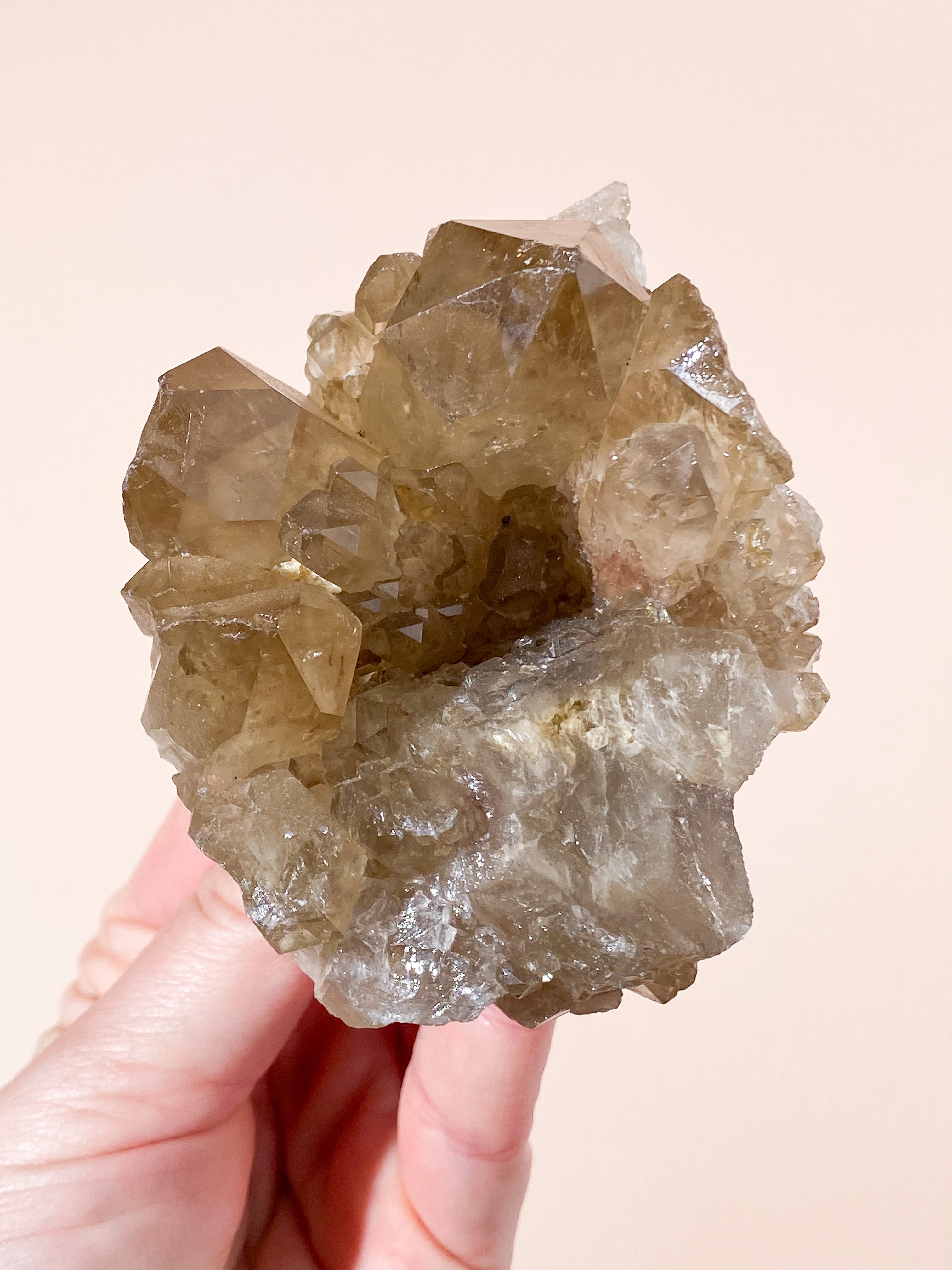 Kundalini Citrin Kluster (nr 17)