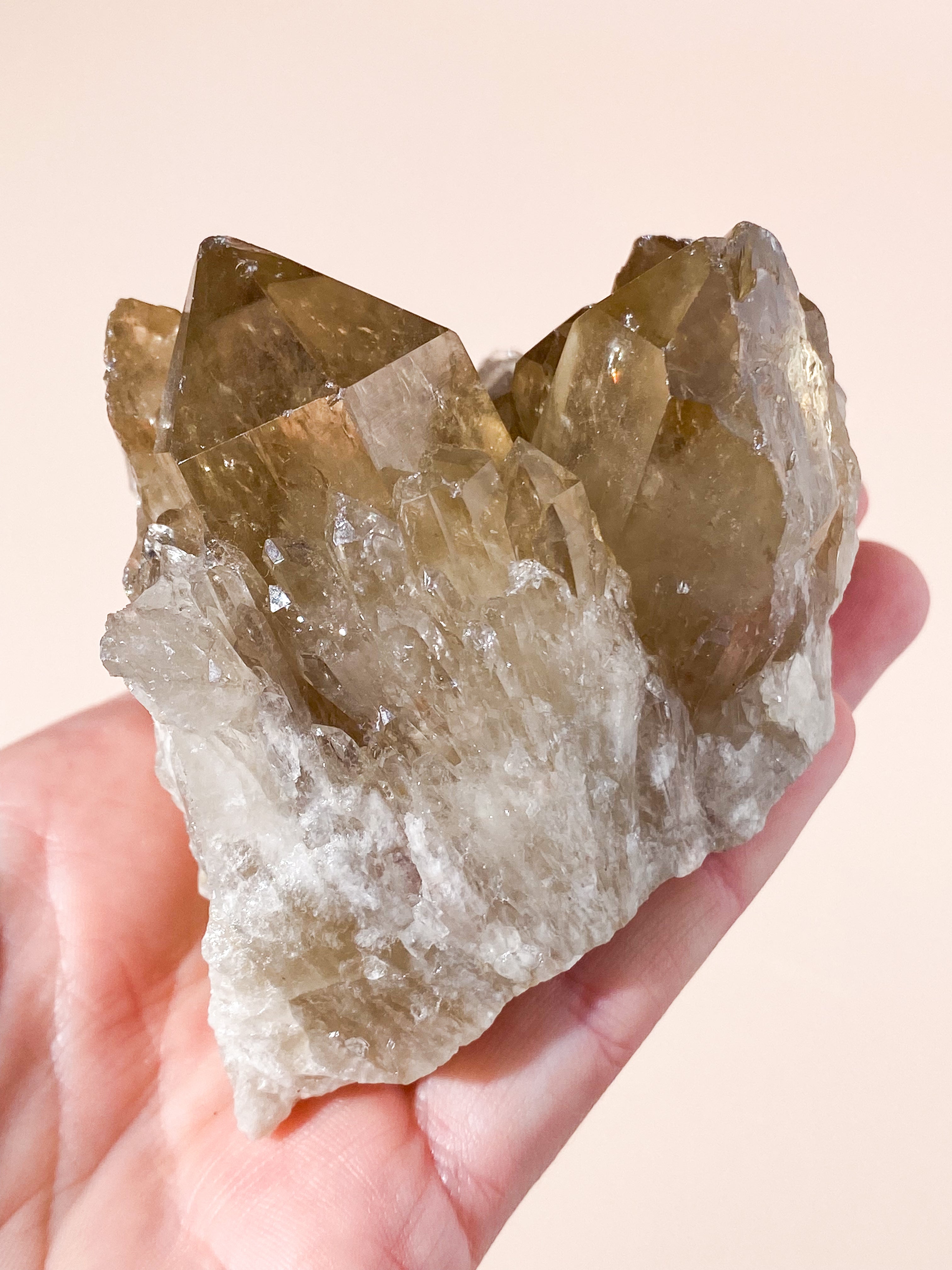 Kundalini Citrin Kluster (nr 17)