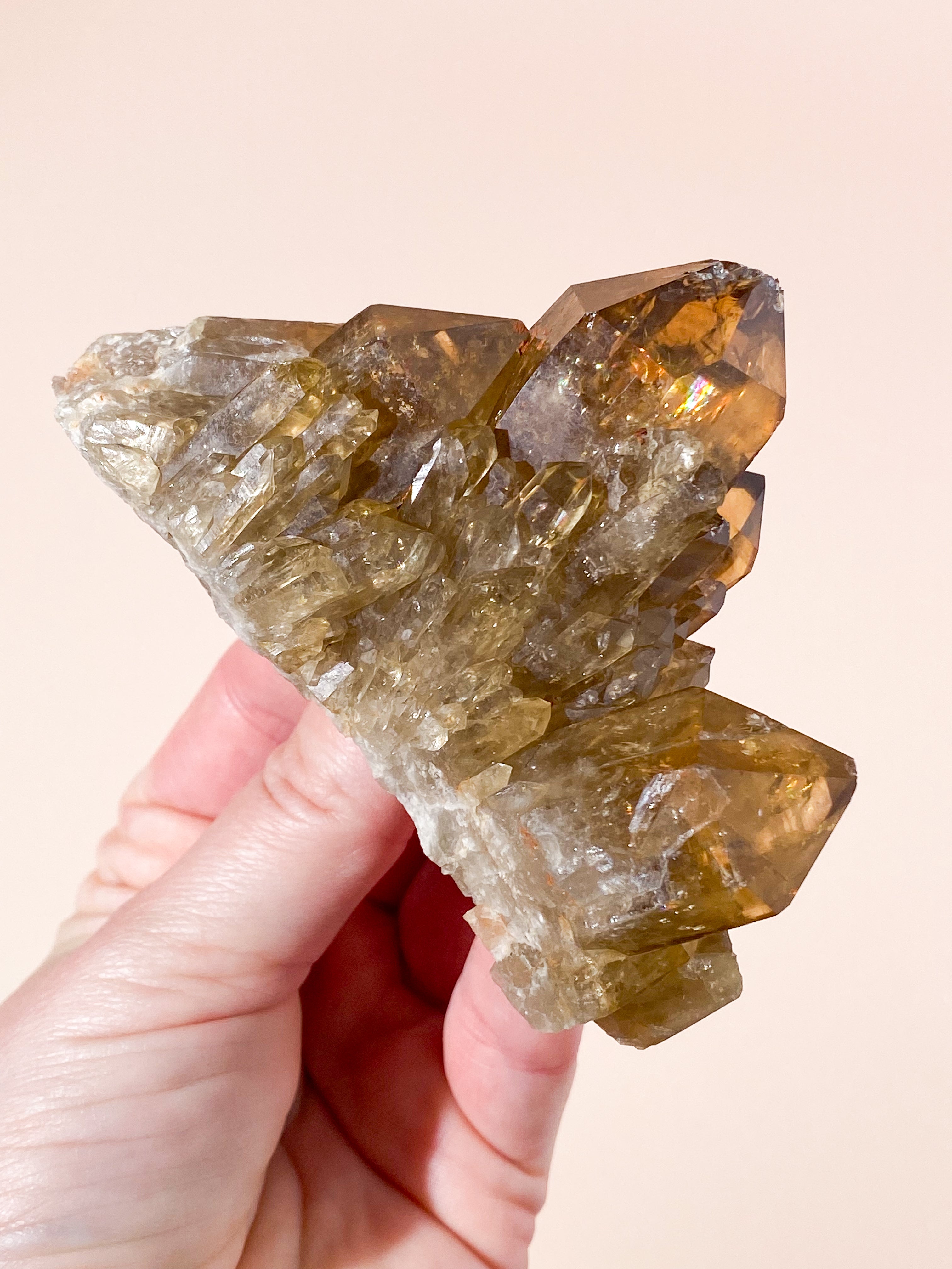 Kundalini Citrin Kluster (nr 18)