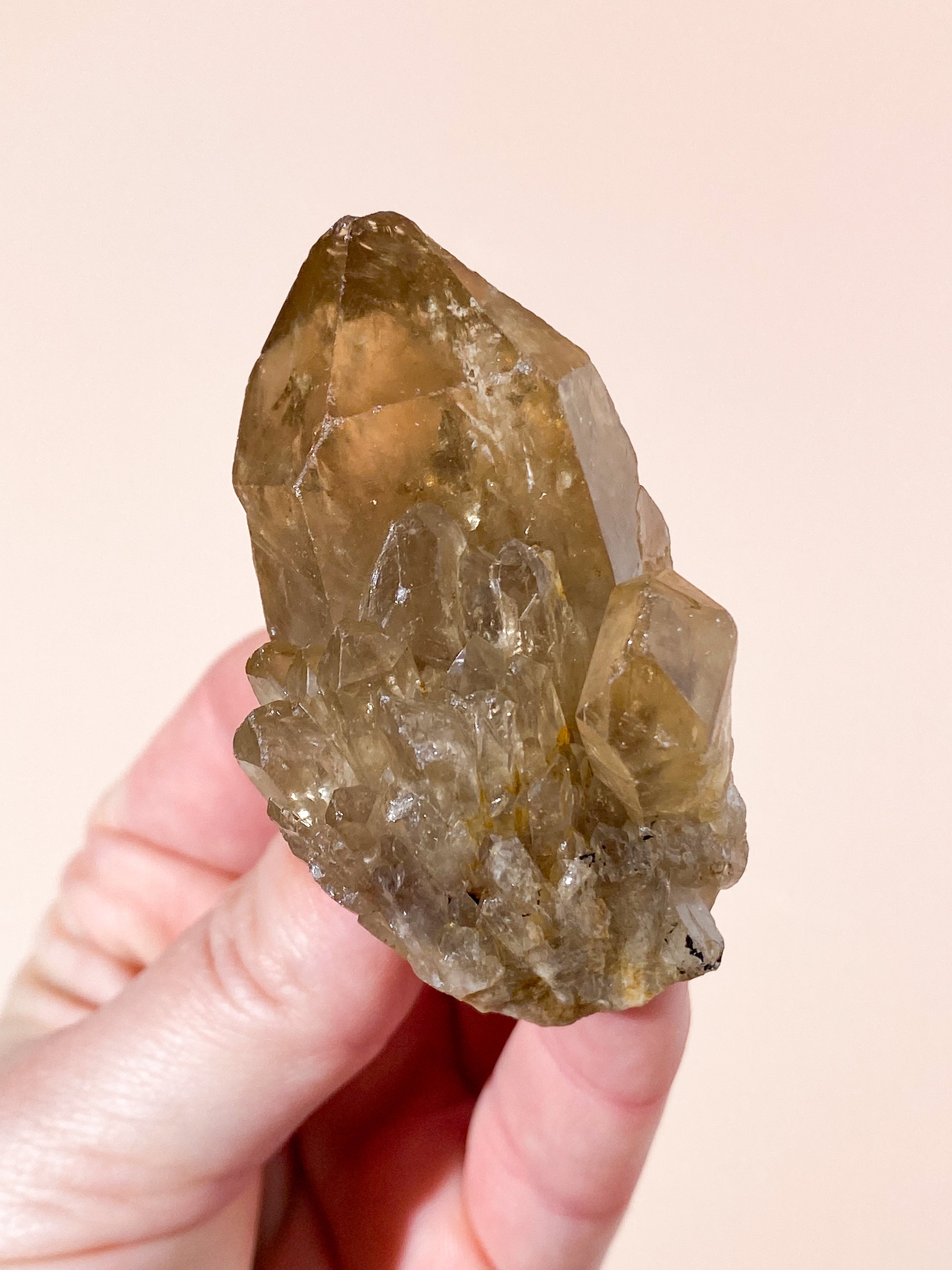 Kundalini Citrin Kluster (nr 25)