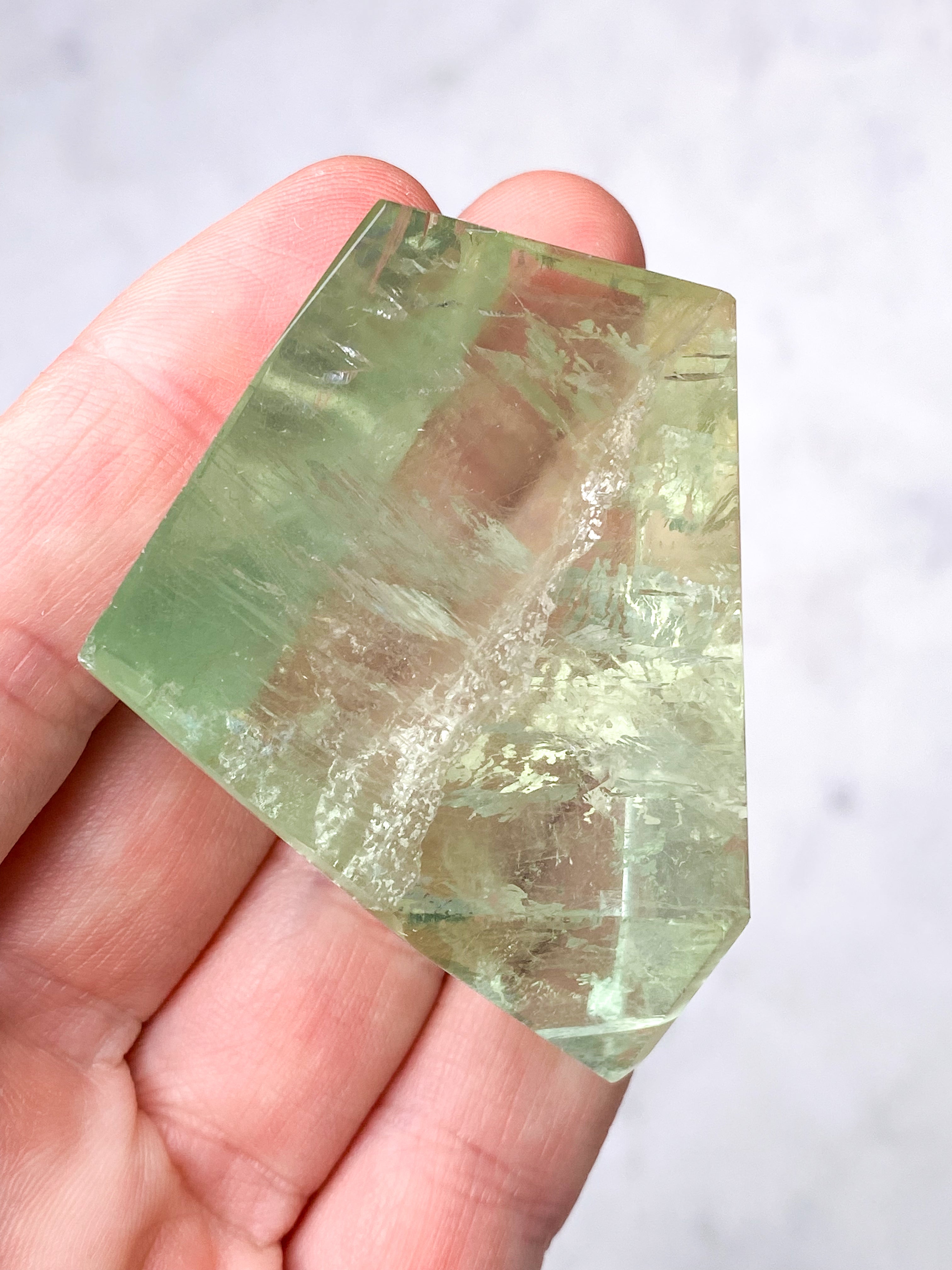 Apple Green Fluorit Freeform (Nr. 2)