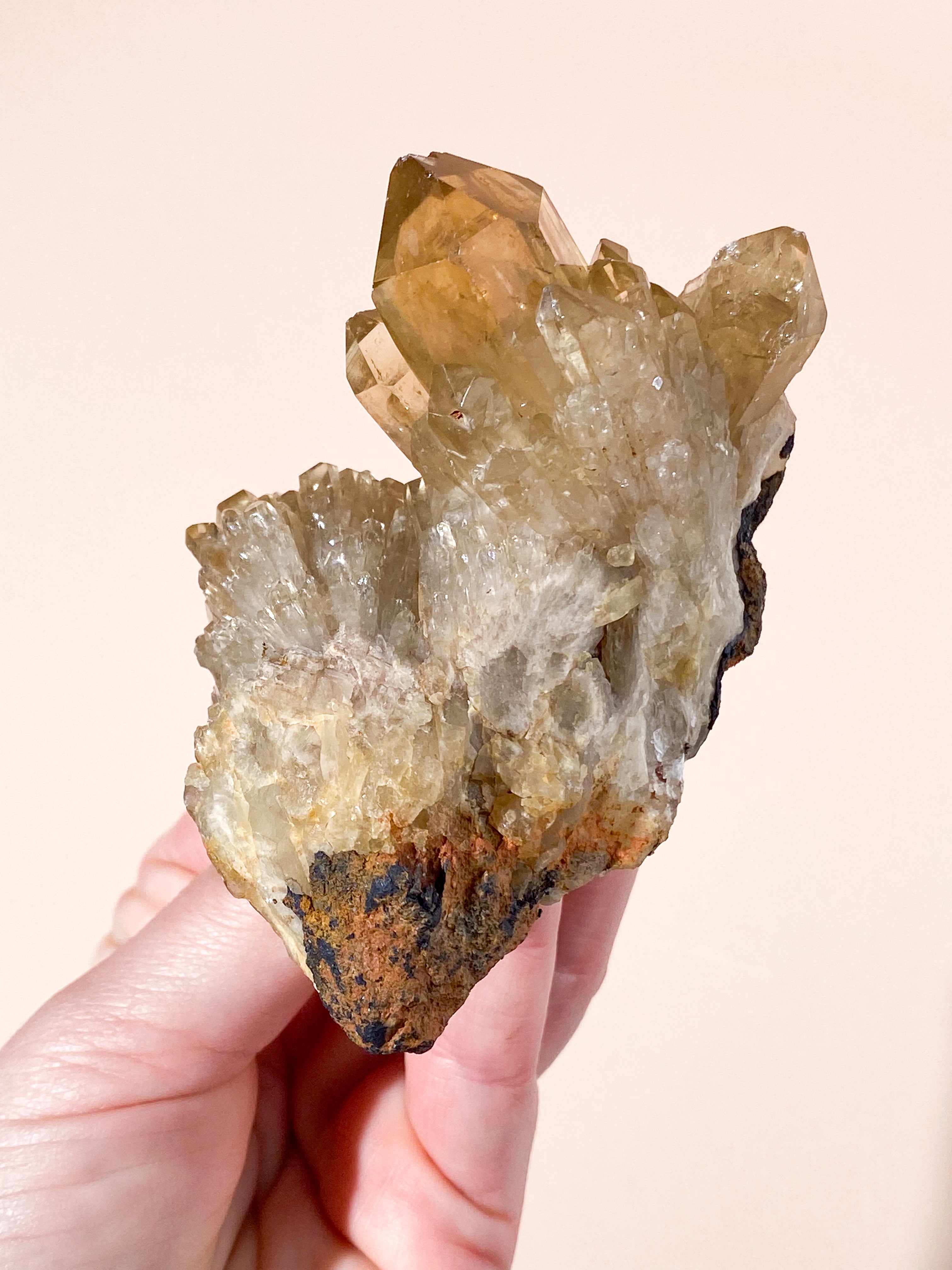 Kundalini Citrin Kluster (nr 36)