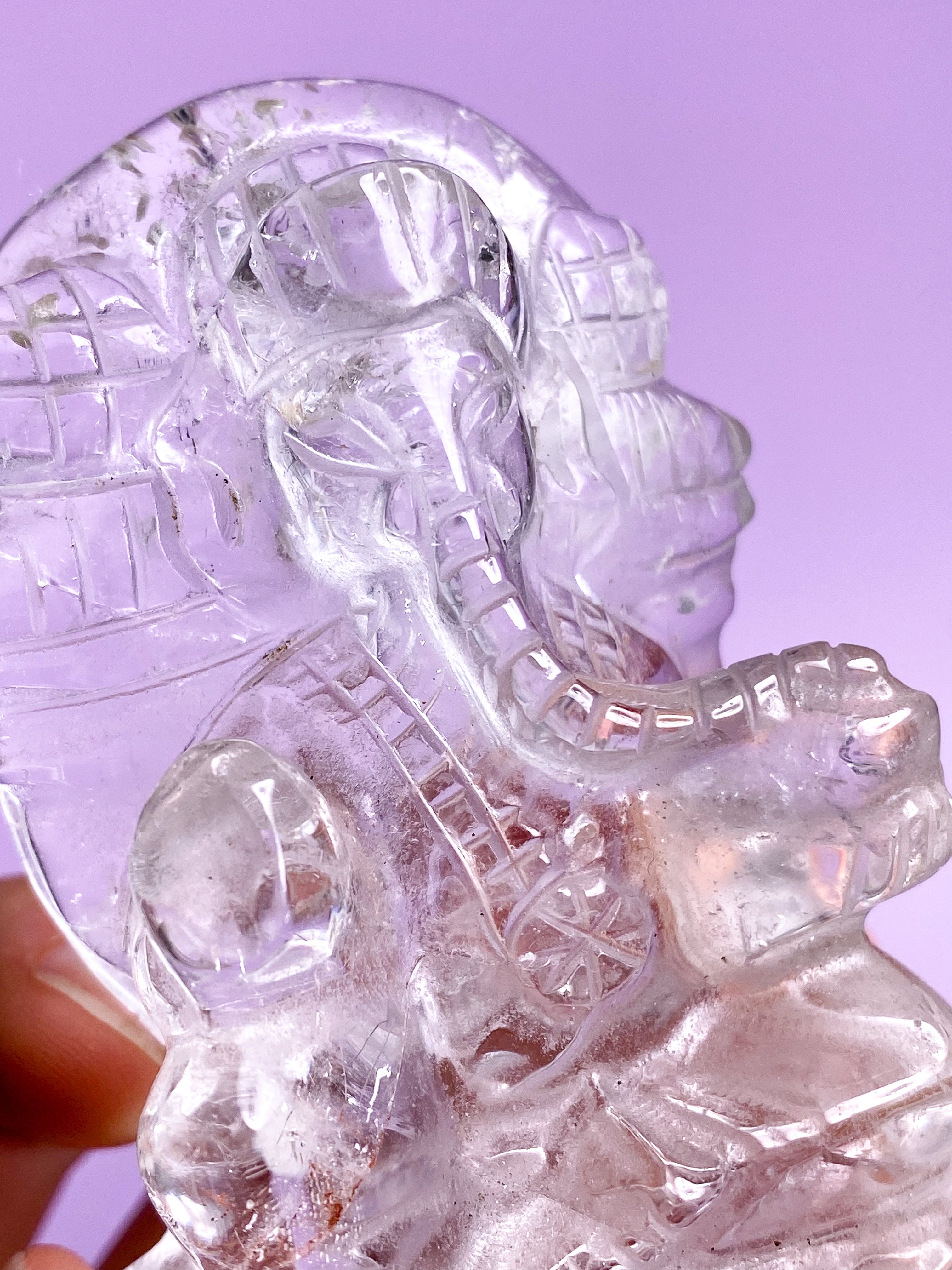Mountain Crystal Cluster (nr X) Exklusiv kvalitet