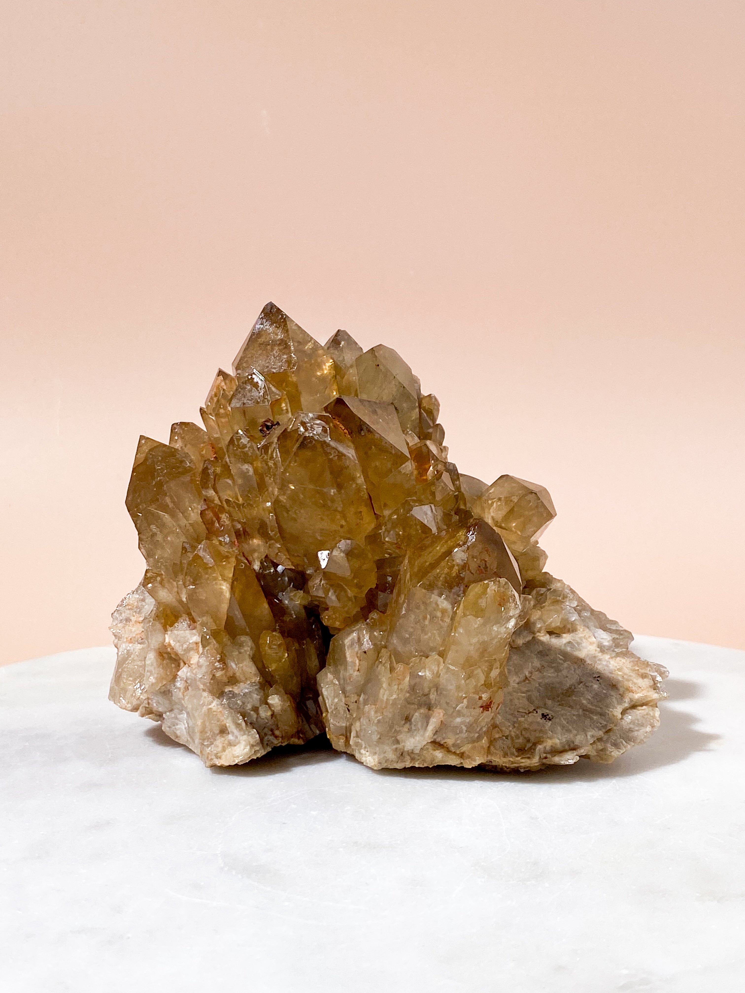 Kundalini Citrin Kluster (nr 37)