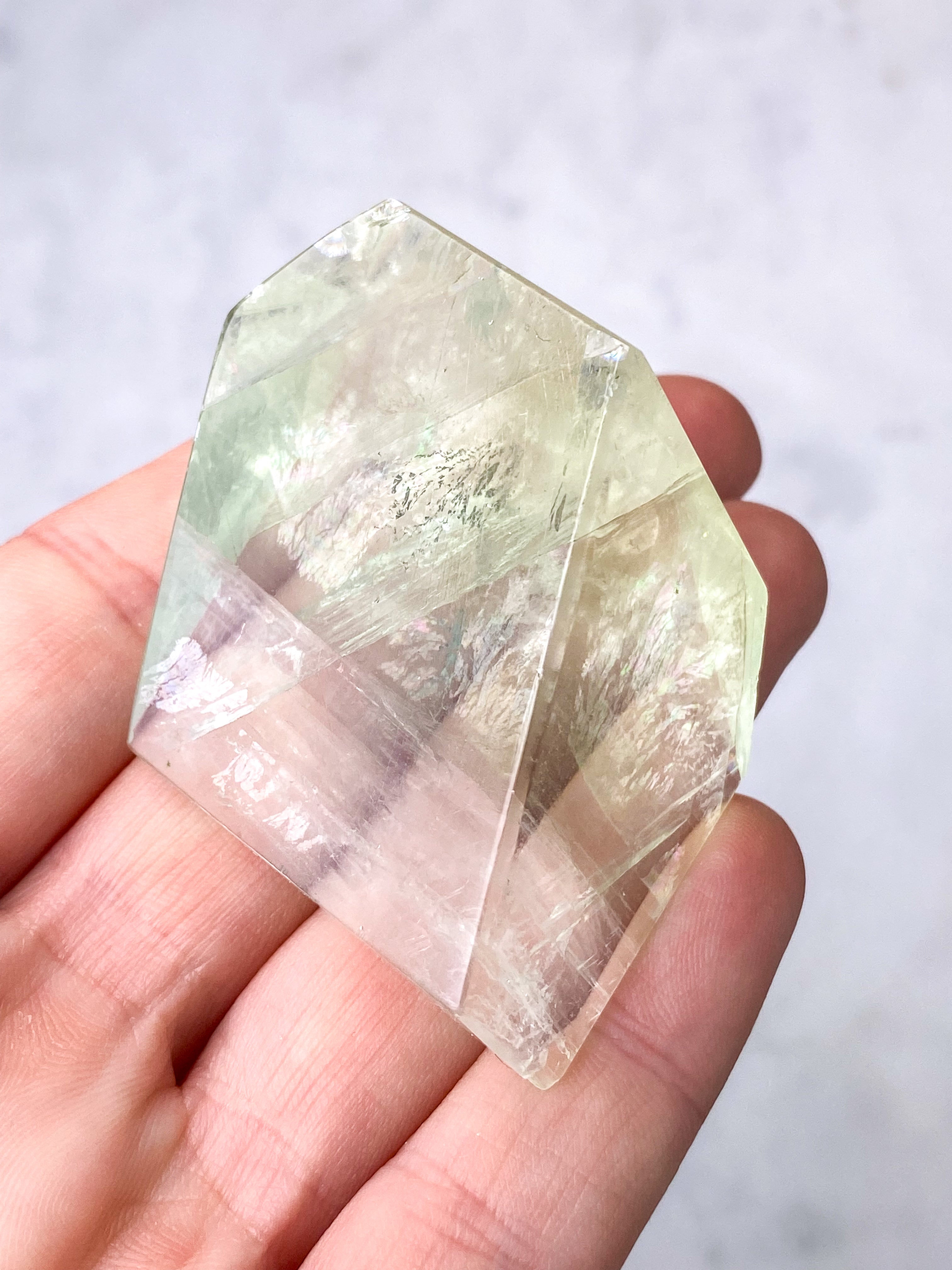 Apple Green Fluorit Freeform (Nr. 7)