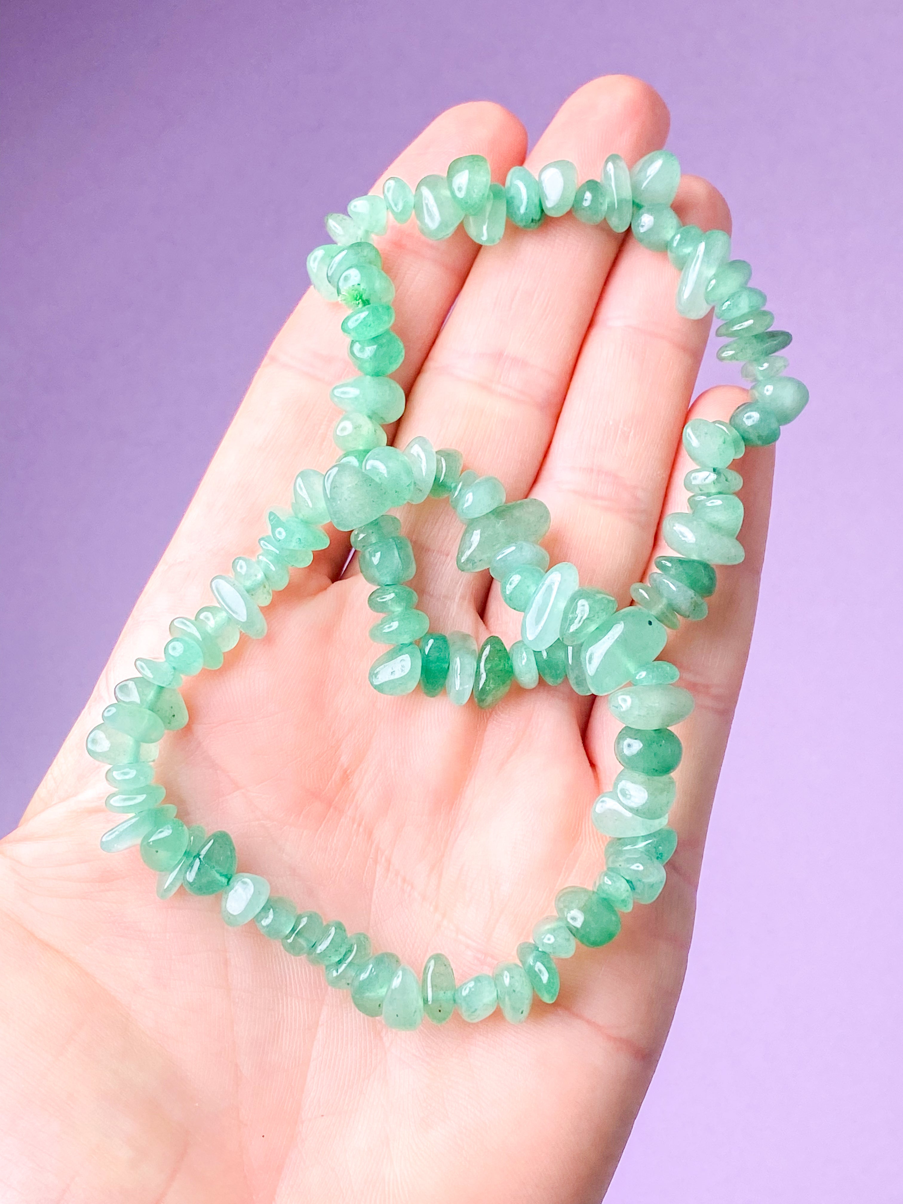 Grön Aventurin Armband