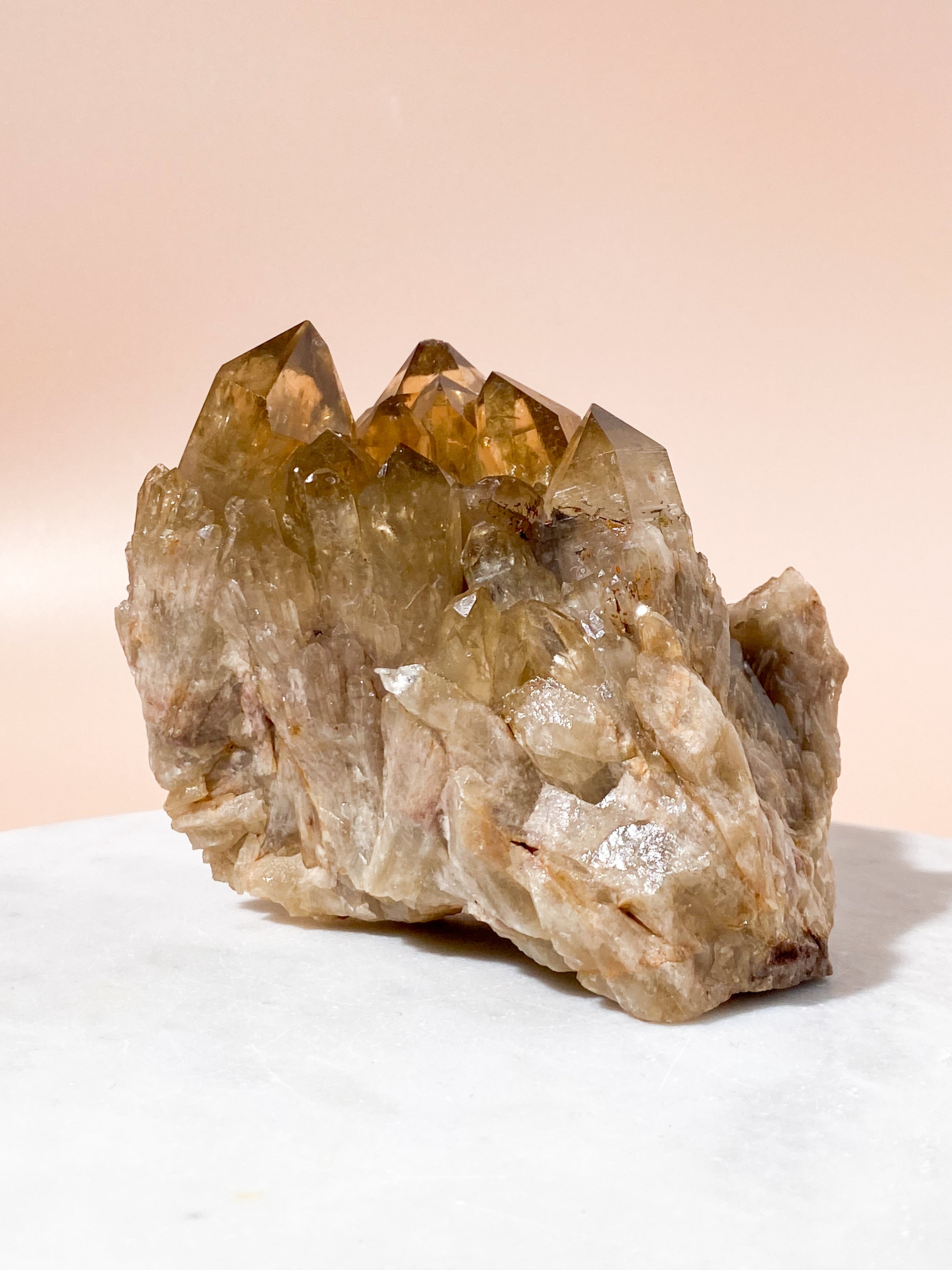 Kundalini Citrin Kluster (nr 38)