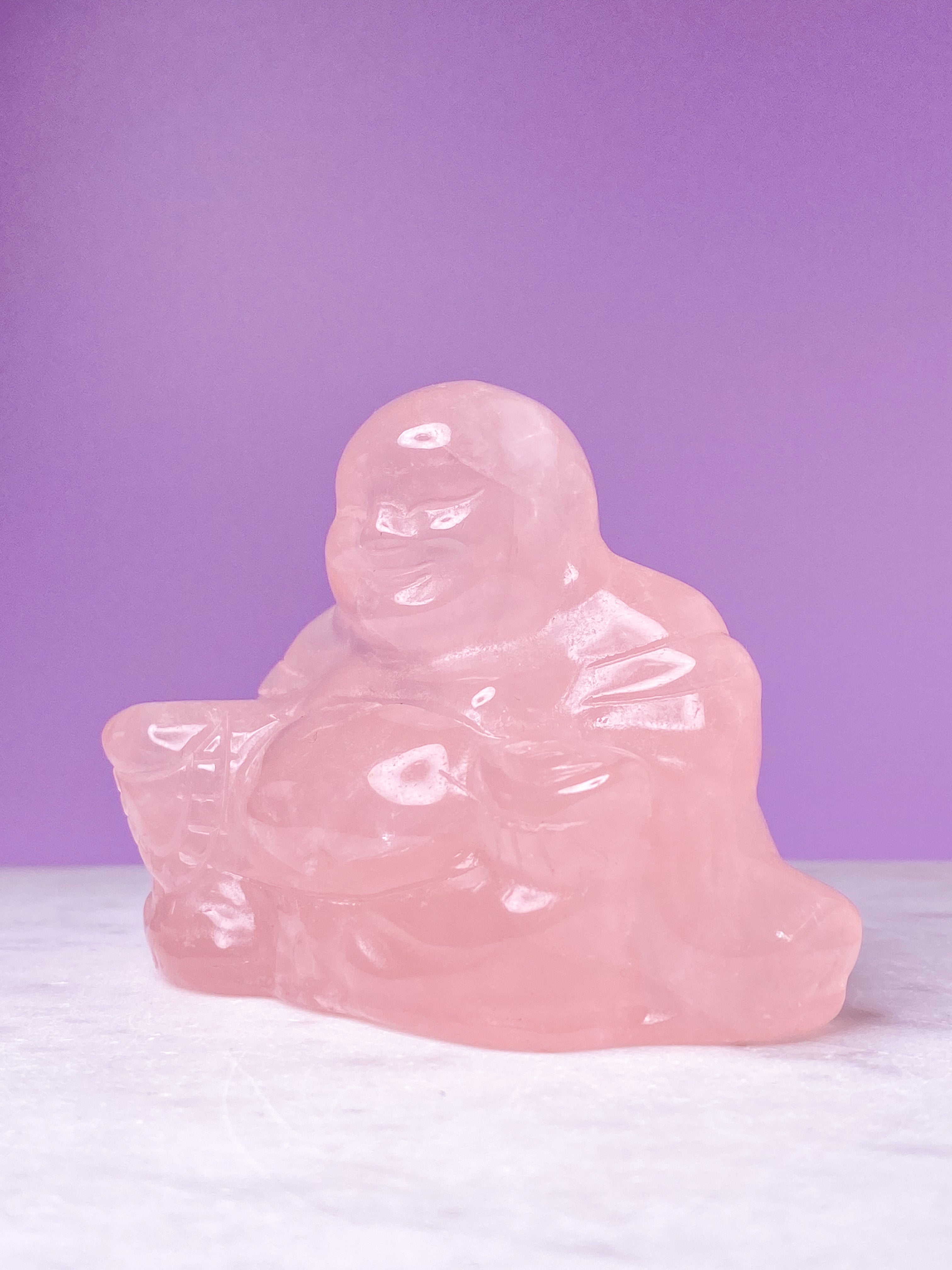 Rosakvarts Buddha