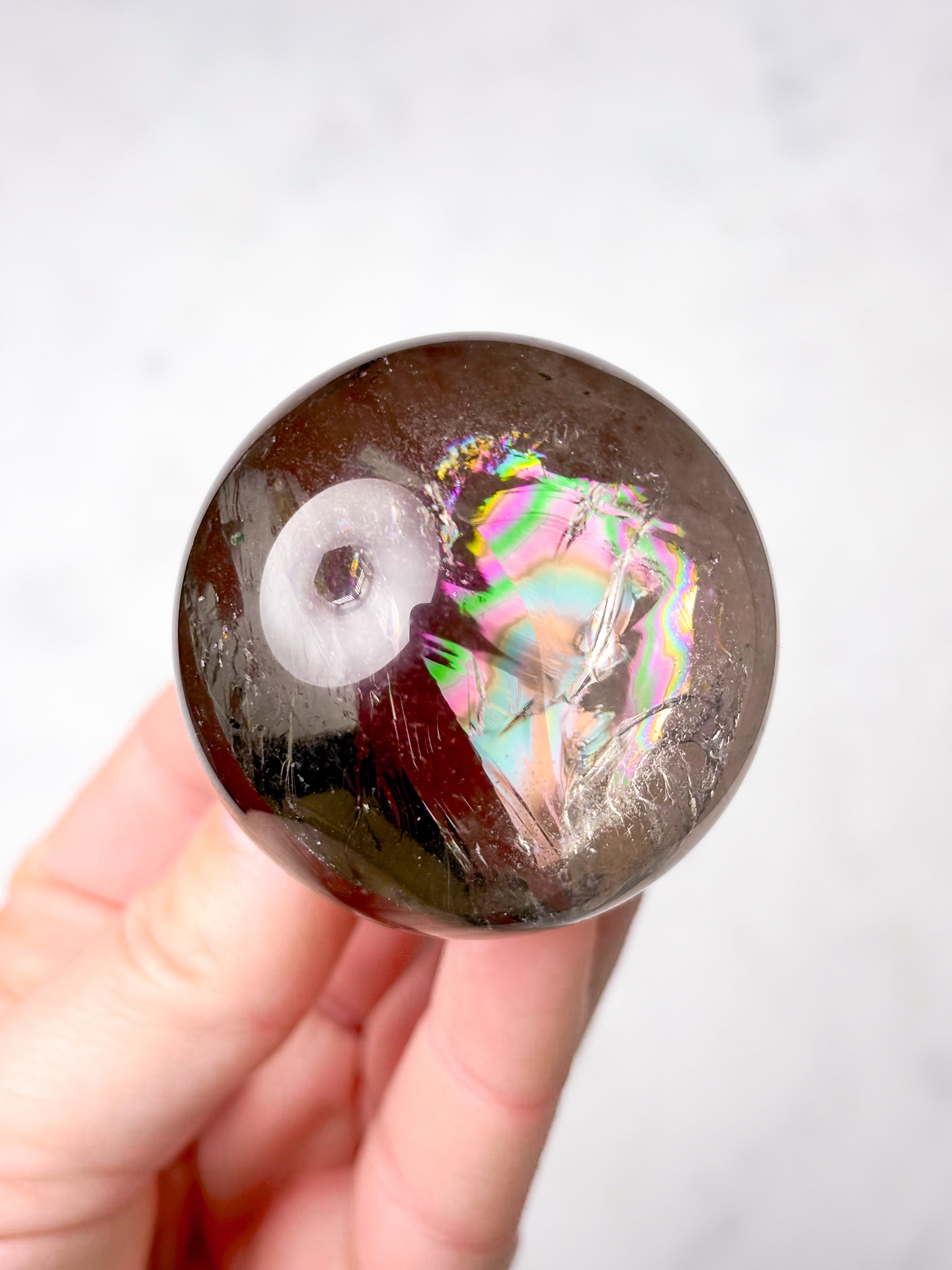 Rökkvartssfär (nr 4) Exklusiv kvalitet