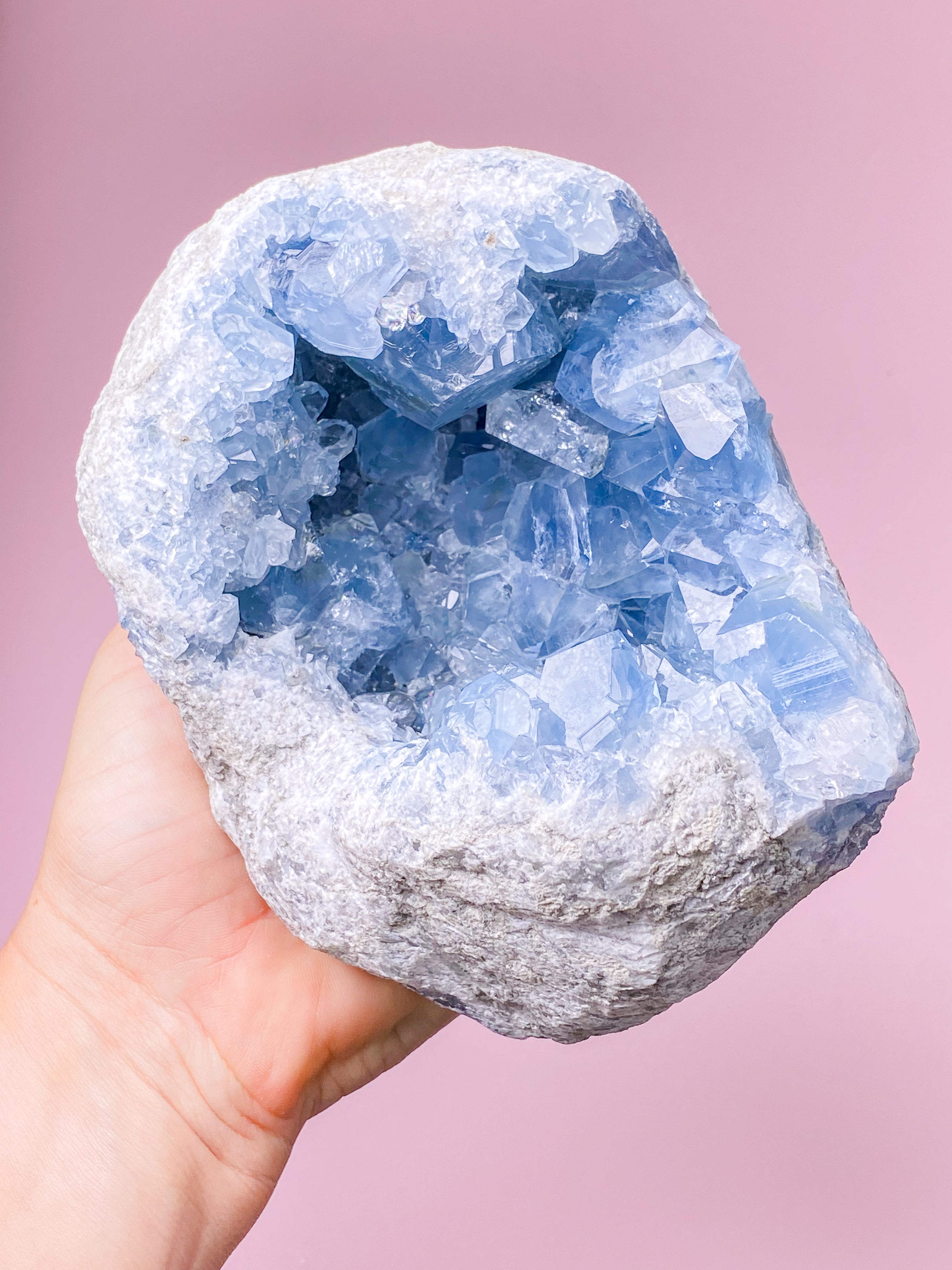 Celestit Cluster (nr 4)