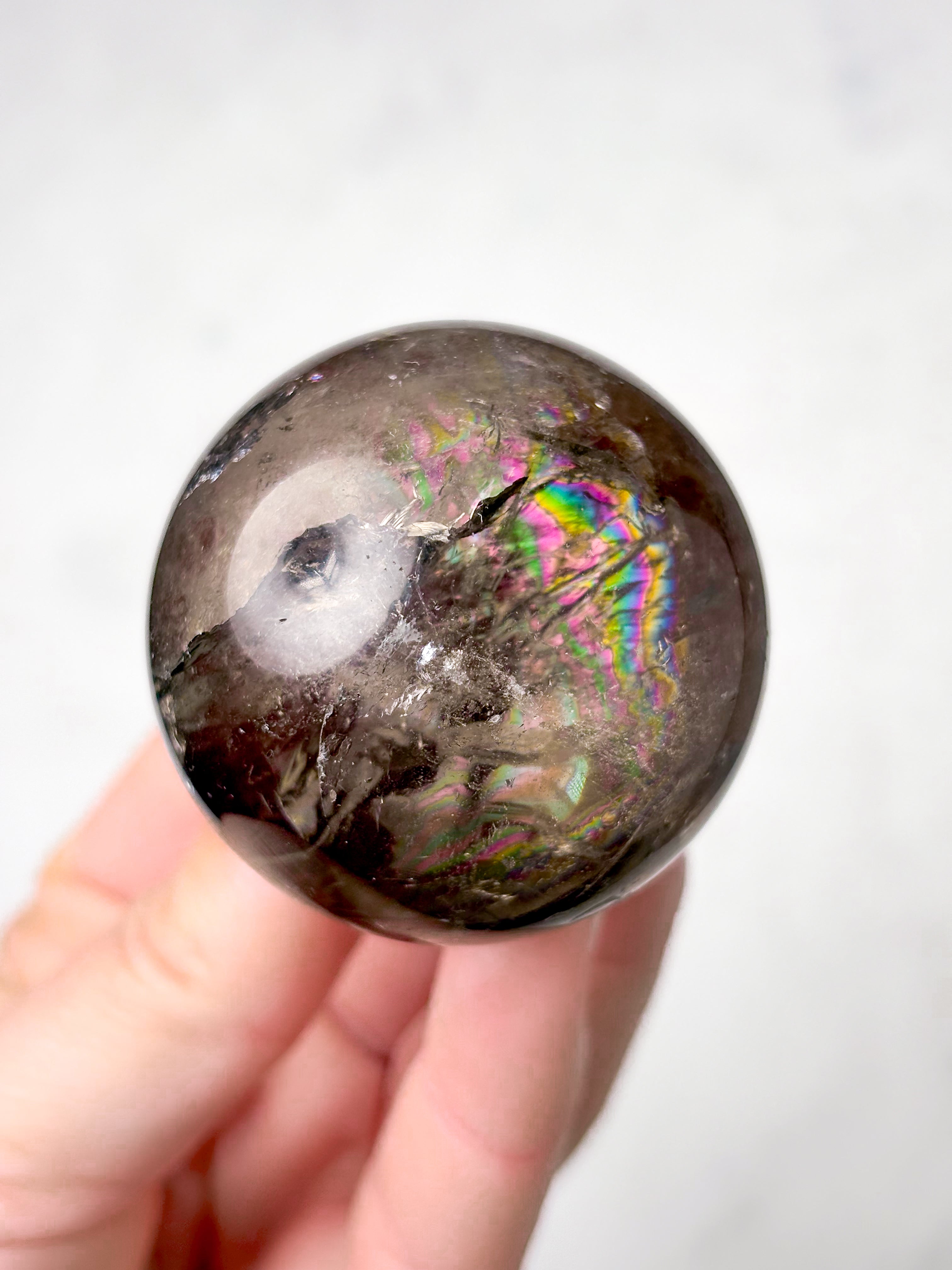 Rökkvartssfär (nr 20) Exklusiv kvalitet