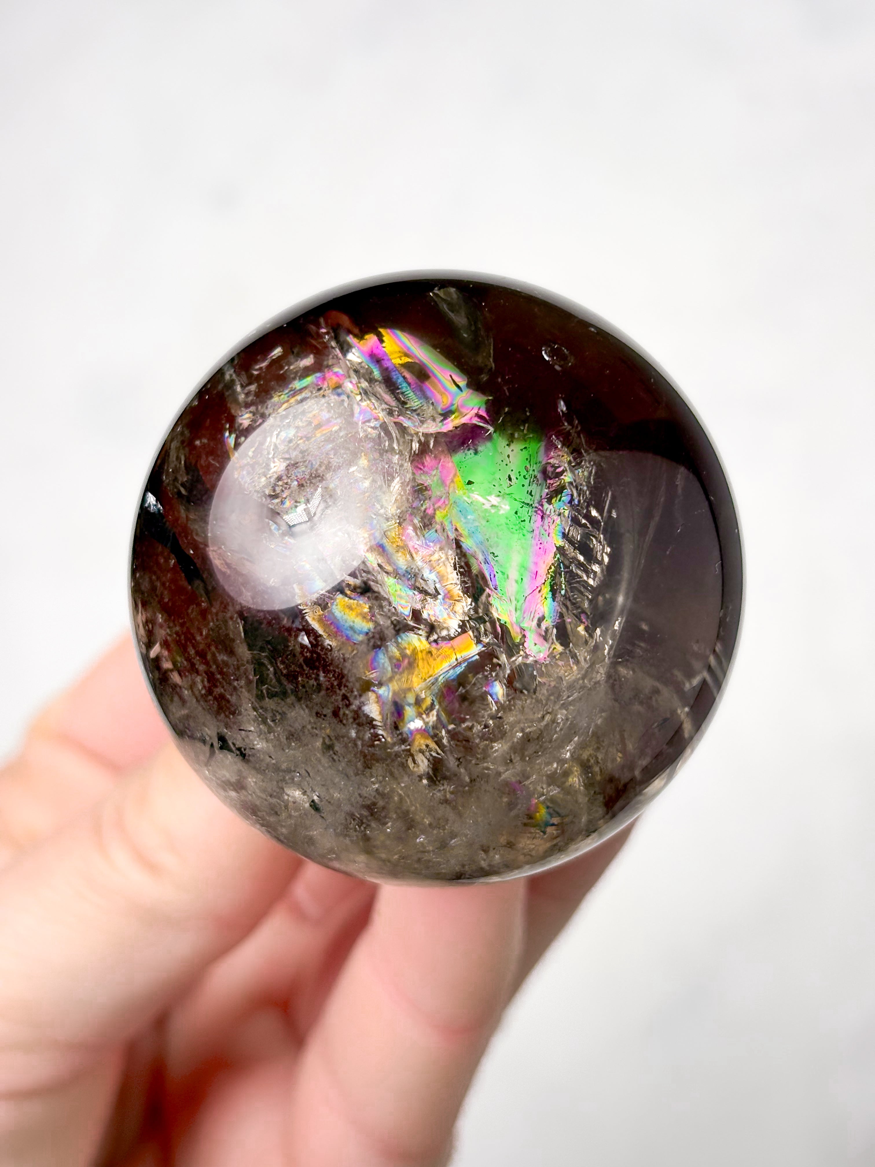 Rökkvartssfär (nr 21) Exklusiv kvalitet