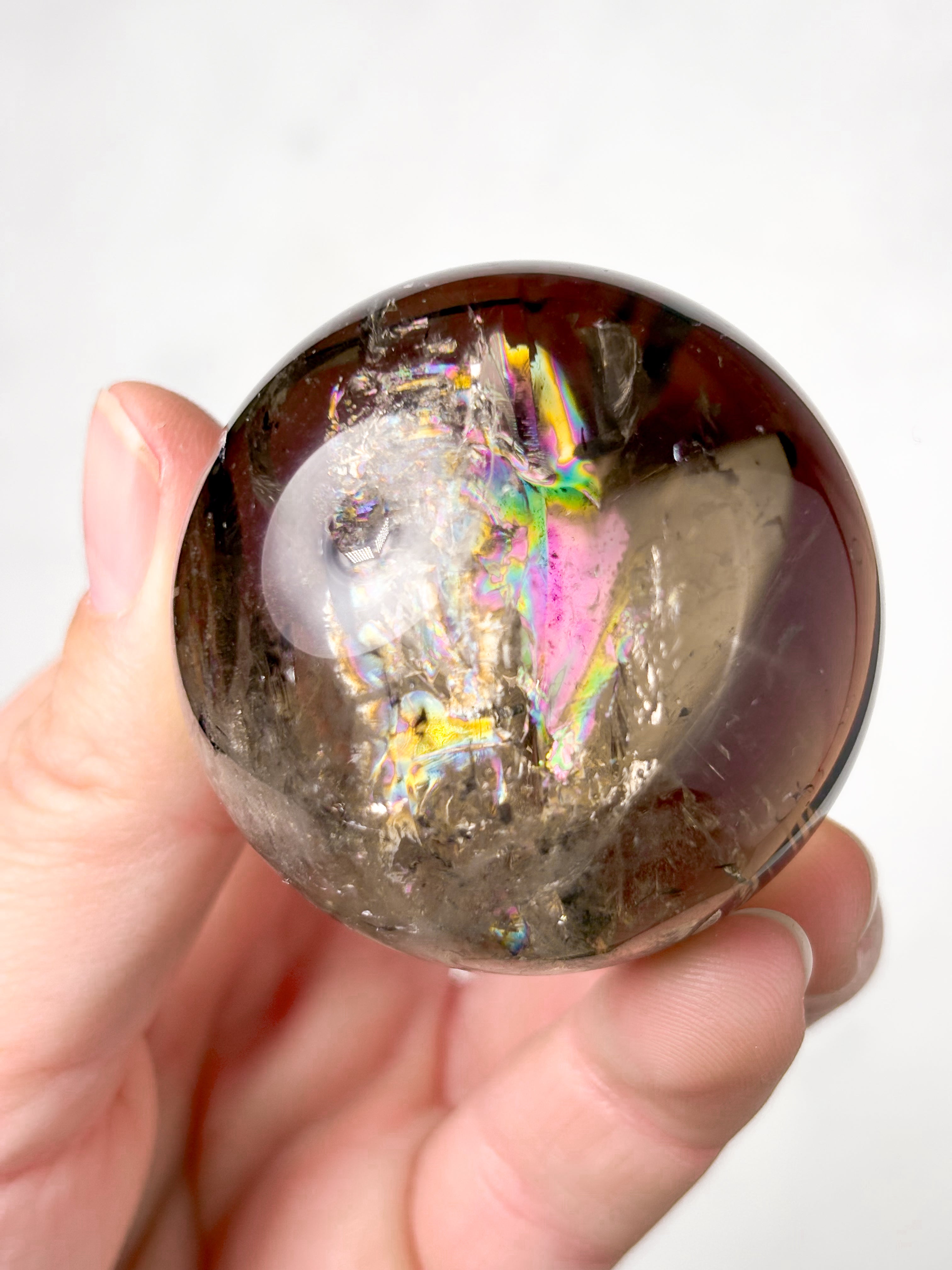 Rökkvartssfär (nr 21) Exklusiv kvalitet