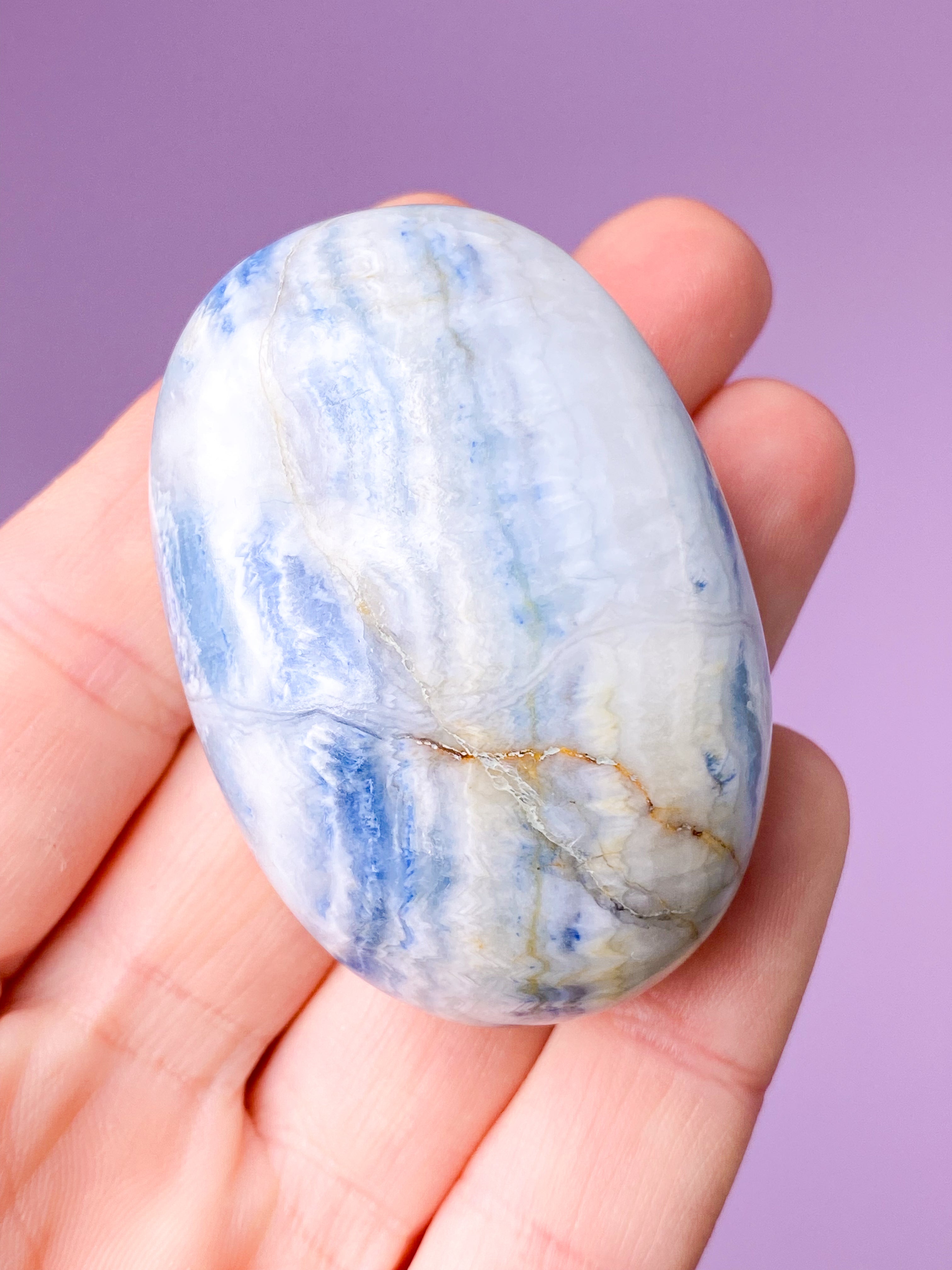 Karibien Calcit Palmstone (nr 1)