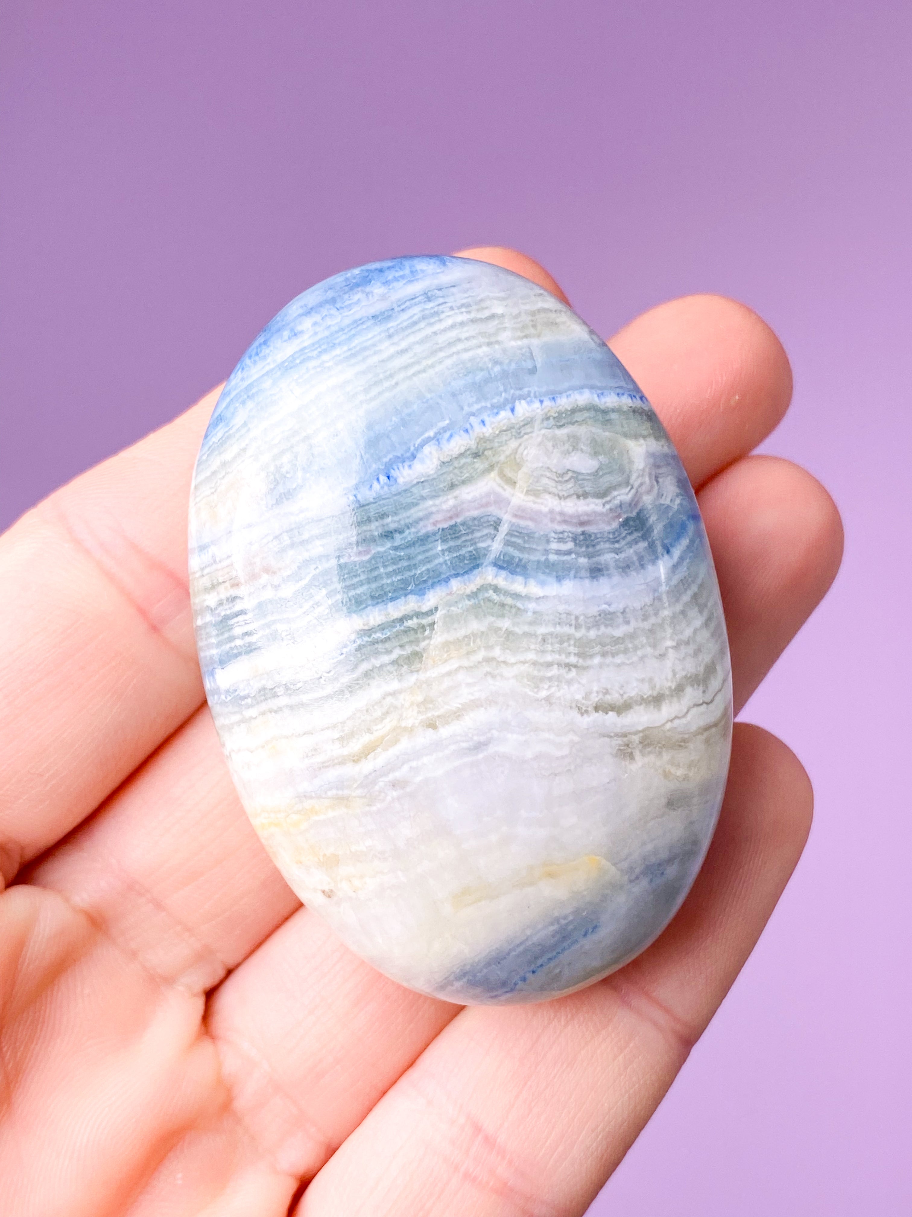 Karibien Calcit Palmstone (nr 1)