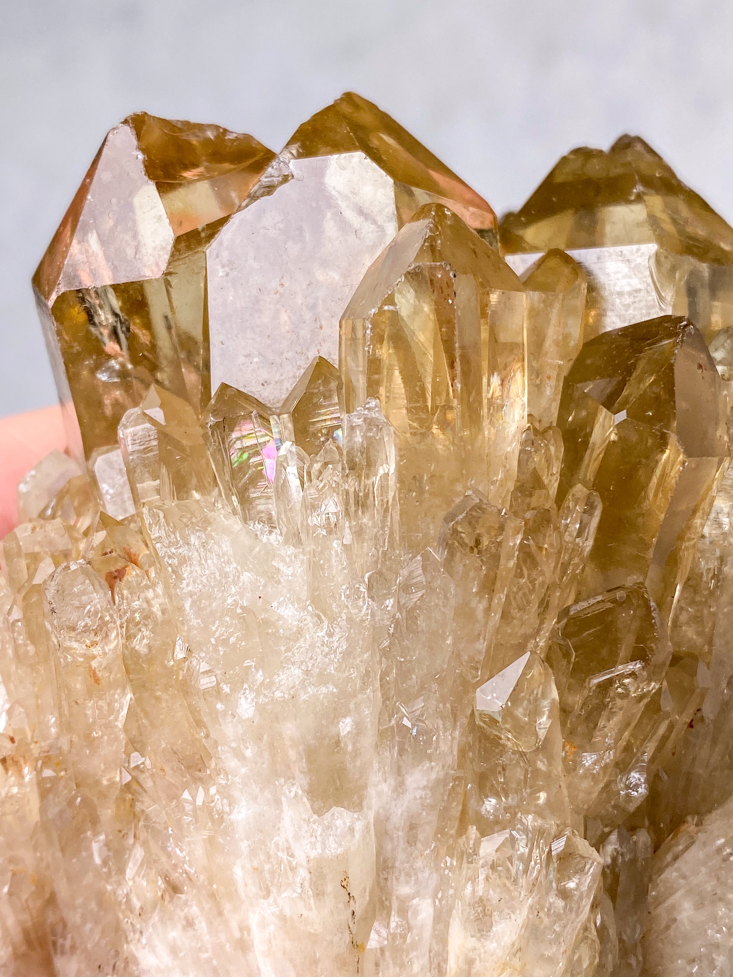 Kundalini Citrin Kluster (nr 9)