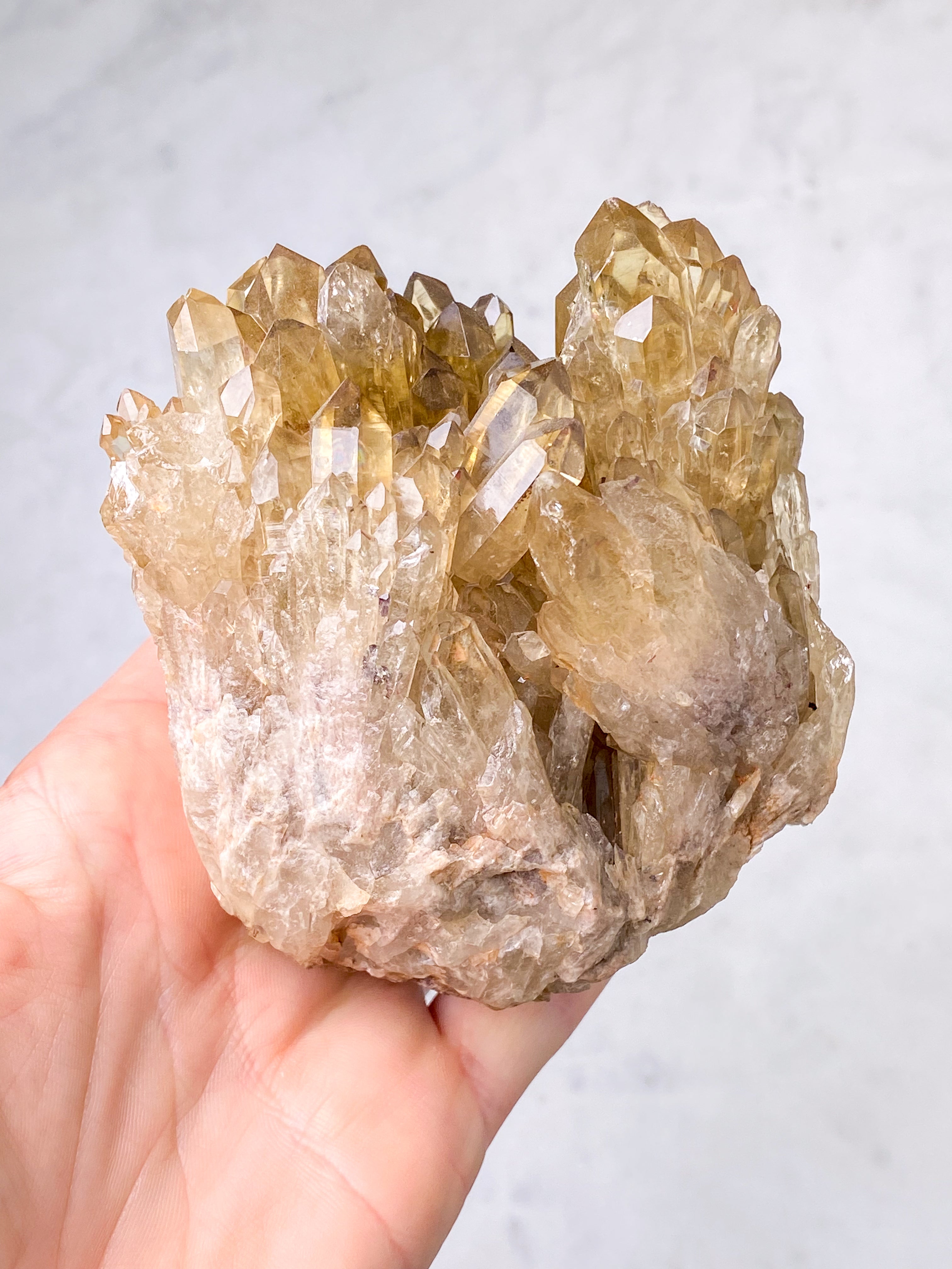 Kundalini Citrin Kluster (nr 23)